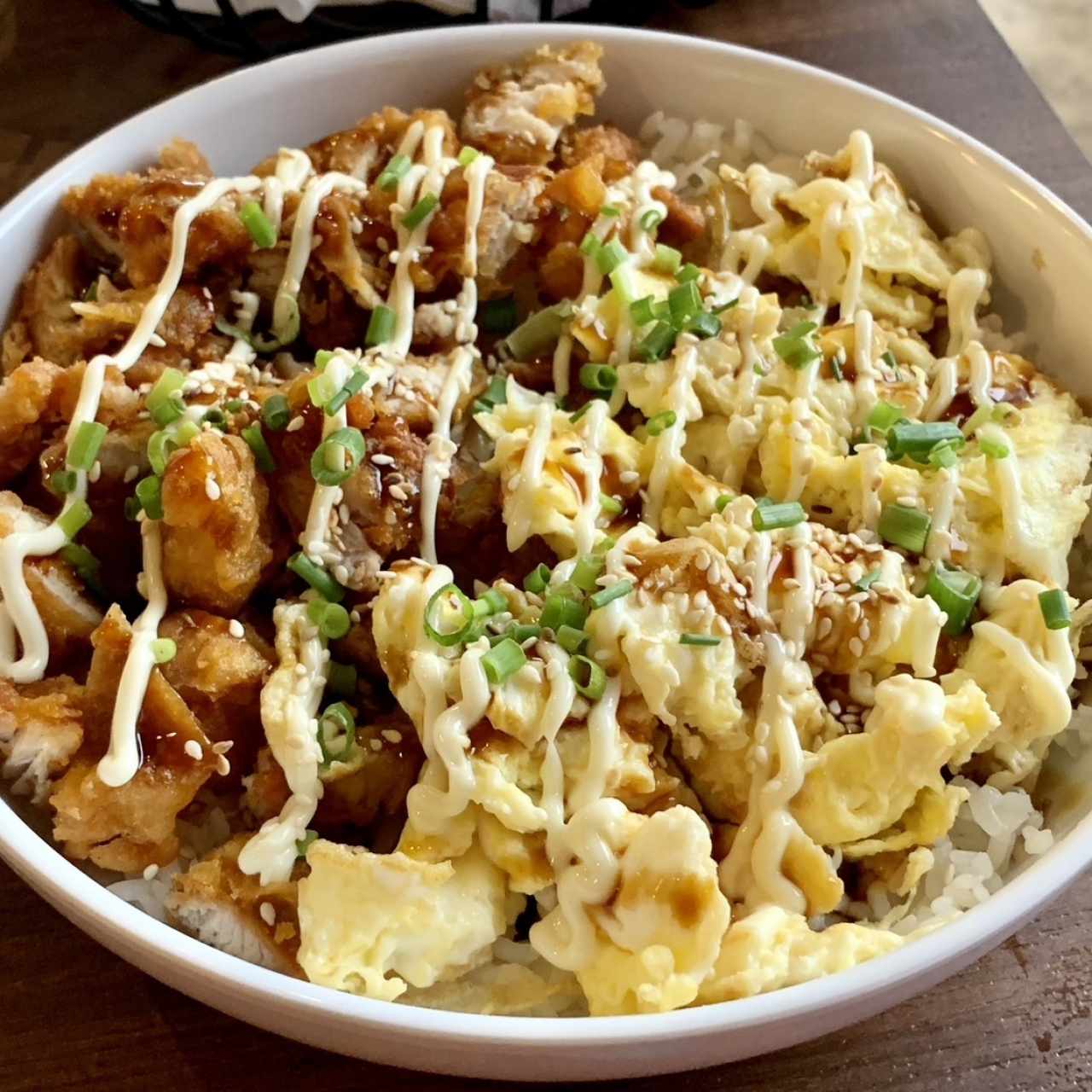 CHICKEN MAYO RICE BOWL