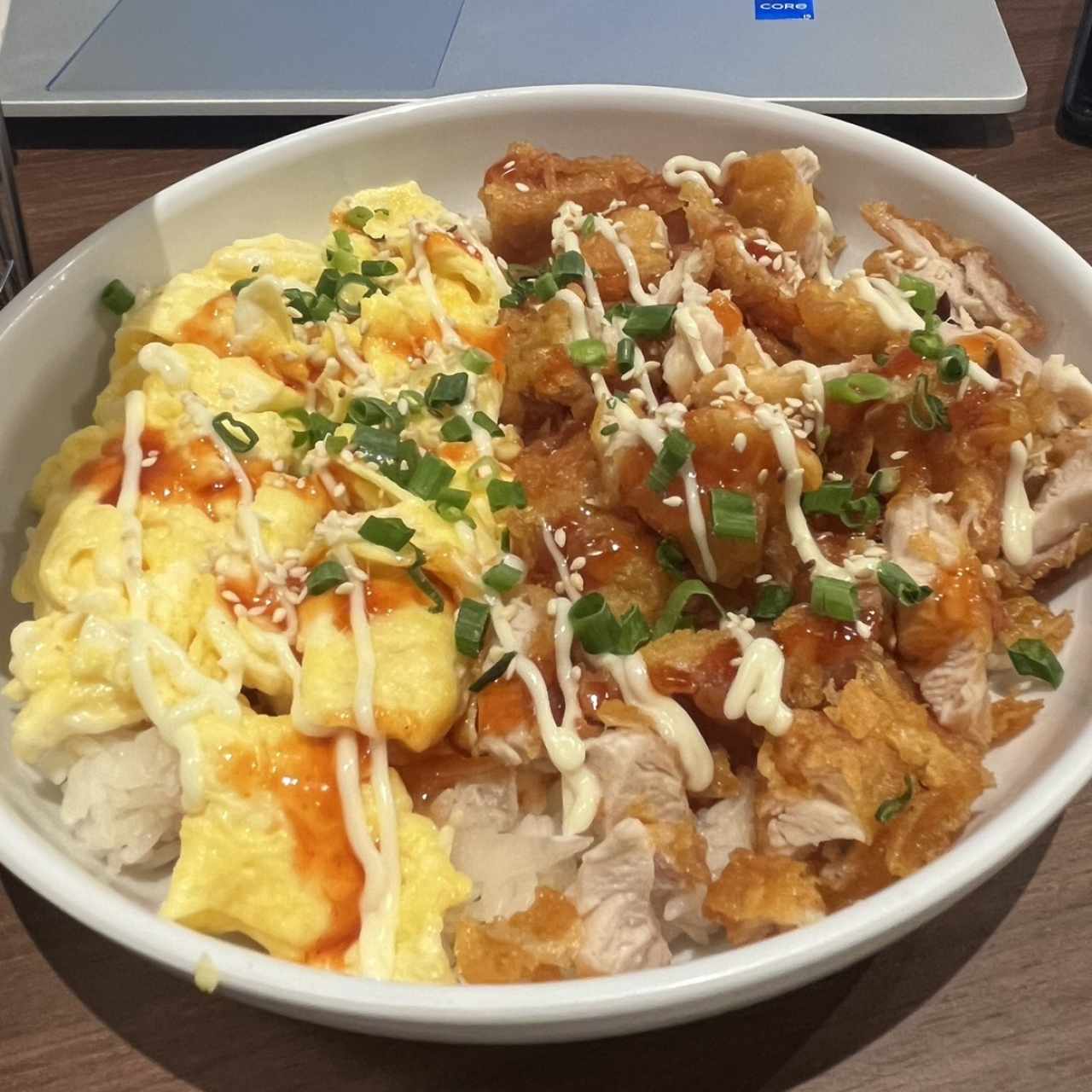 CHICKEN MAYO RICE BOWL