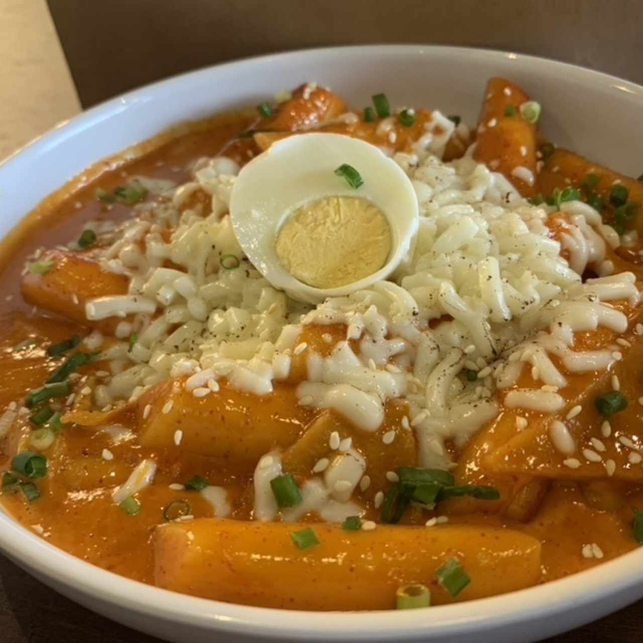 Rose Ddeok bokki