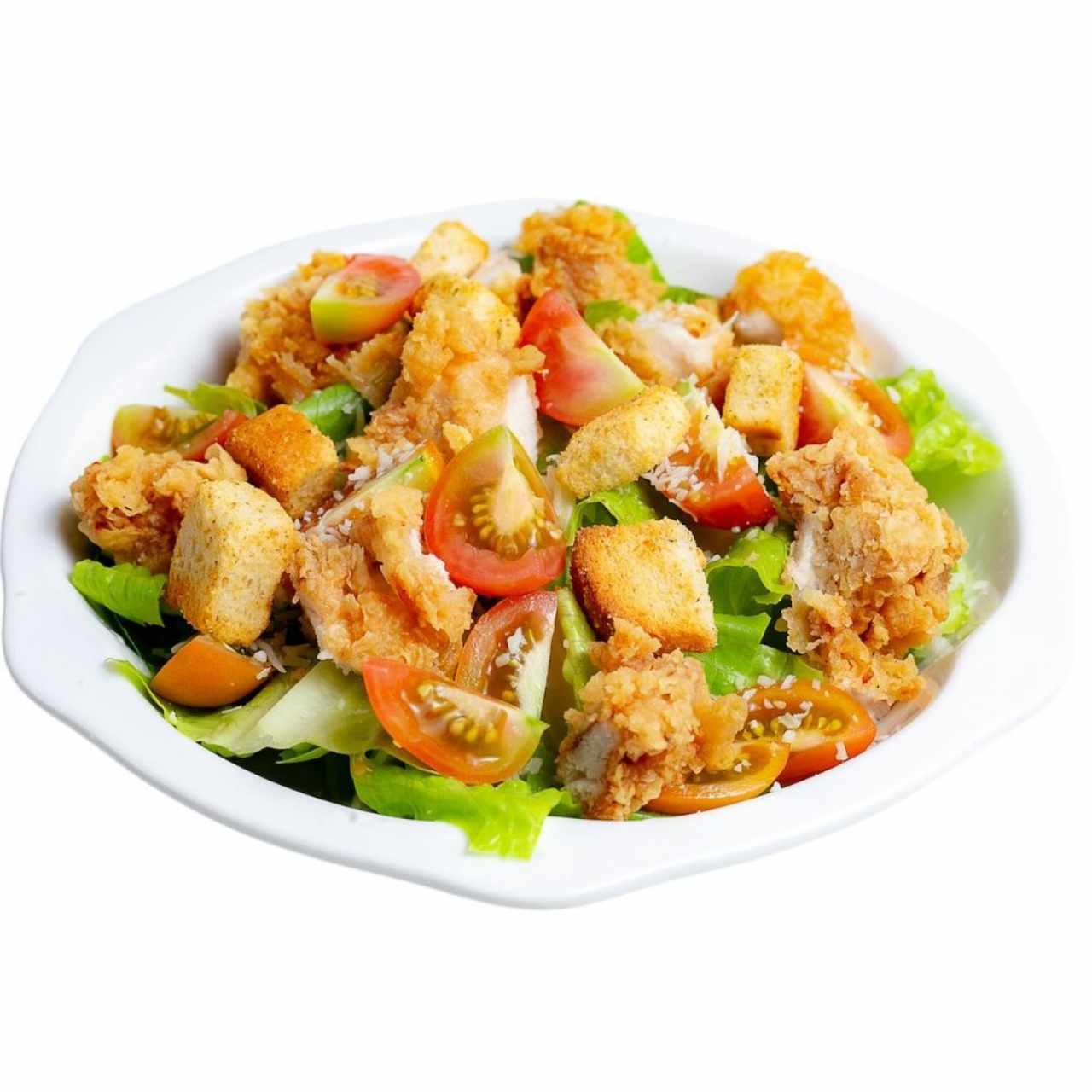 Golden Crispy Salad