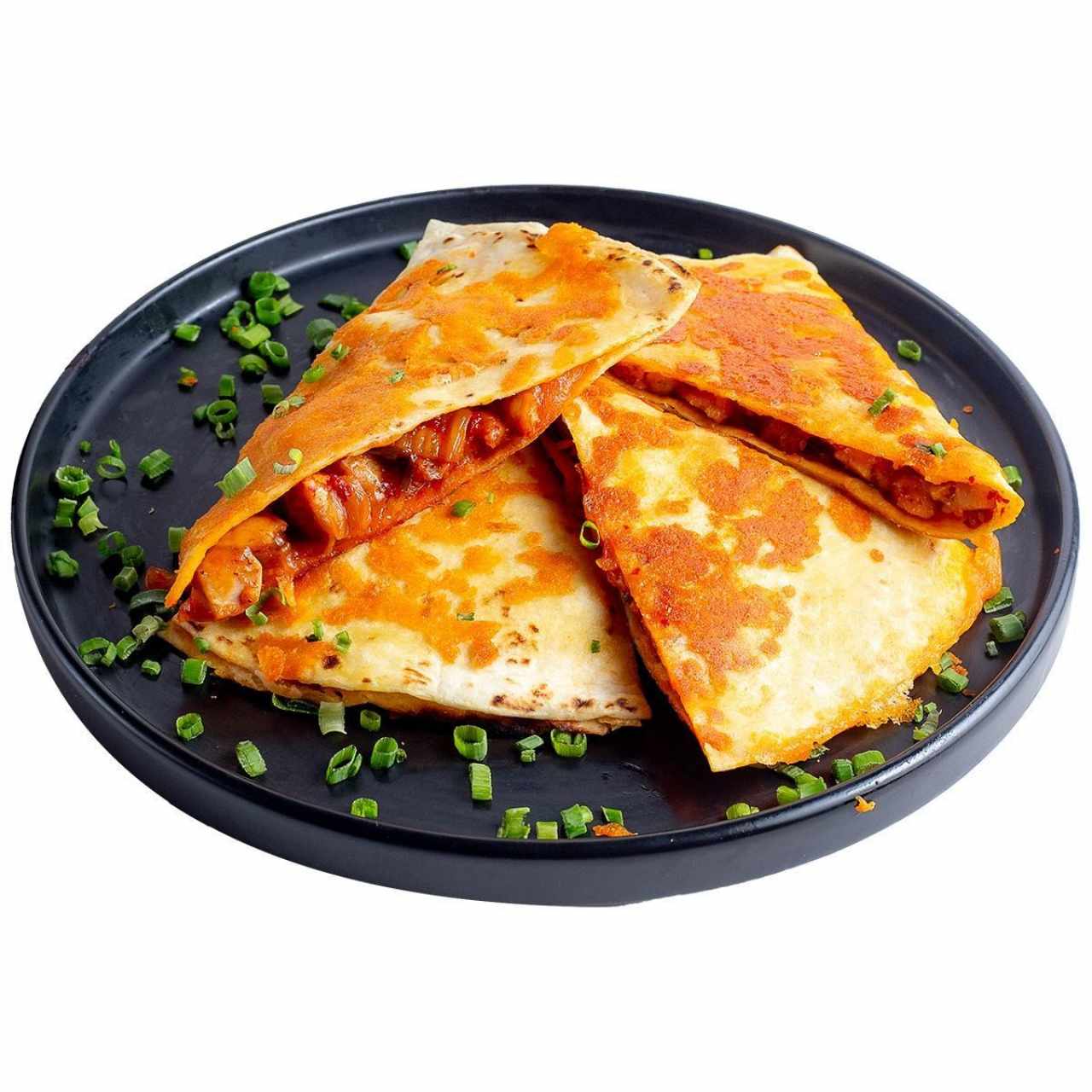 Kimchi Chicken Quesadilla