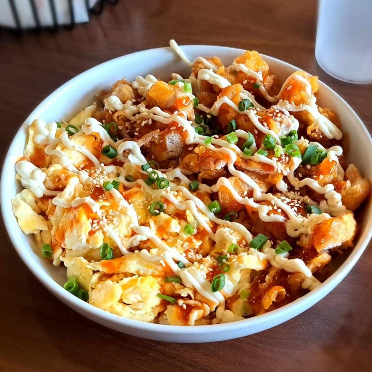 CHICKEN MAYO RICE BOWL