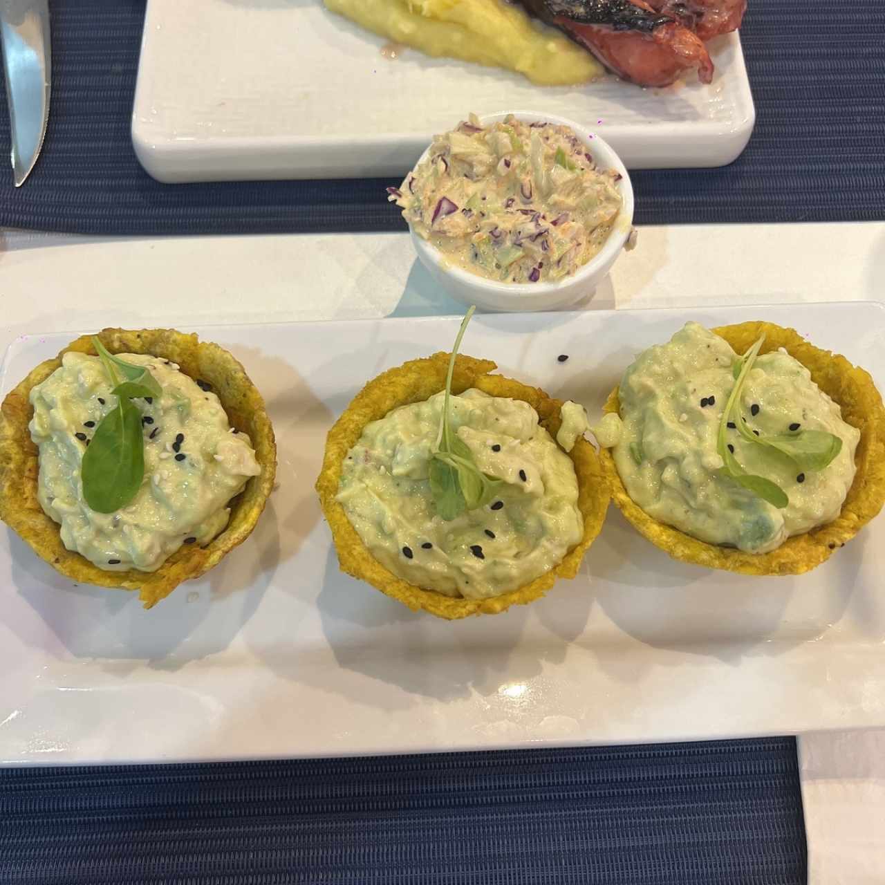 Patacones rellenos