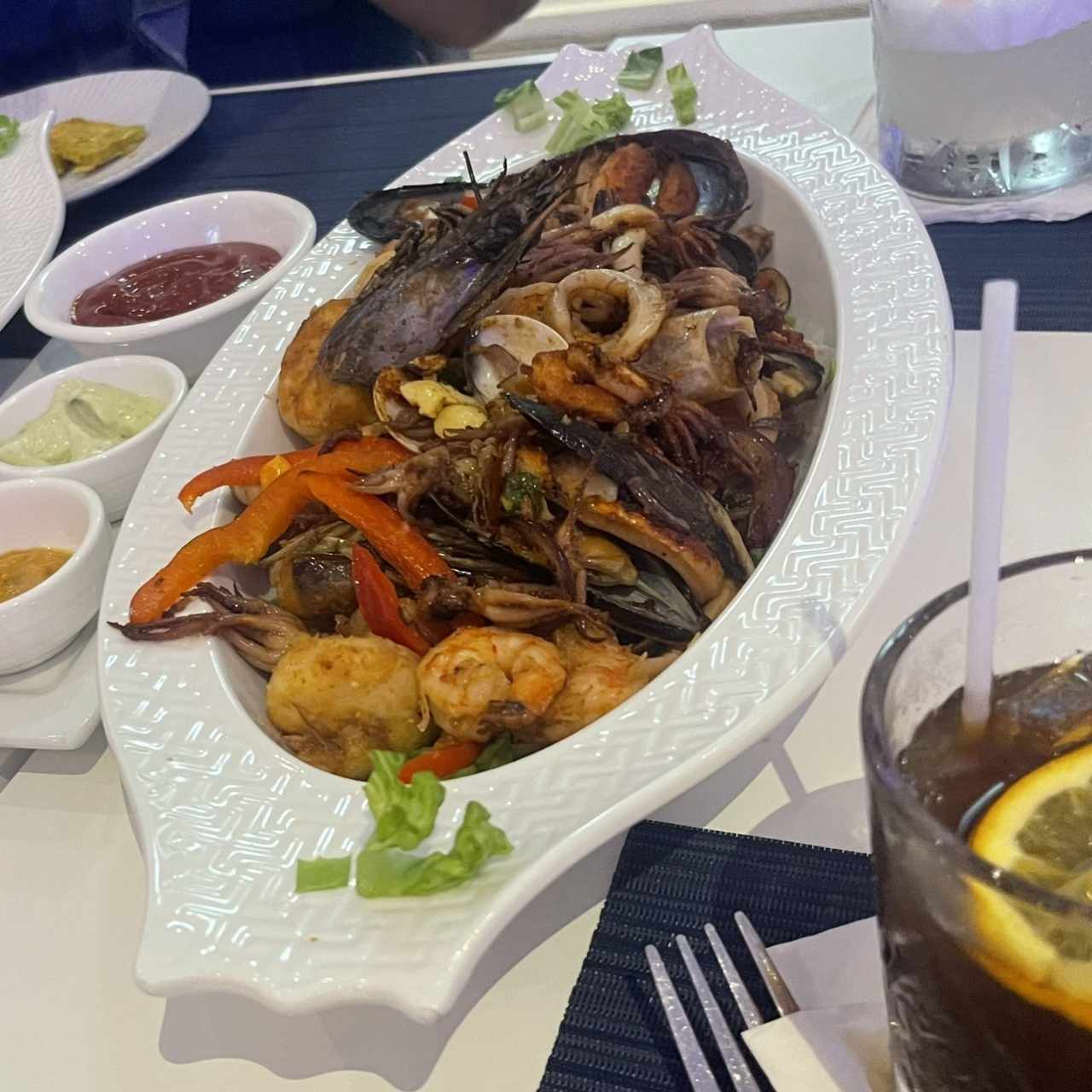 Bandeja mar y tierra