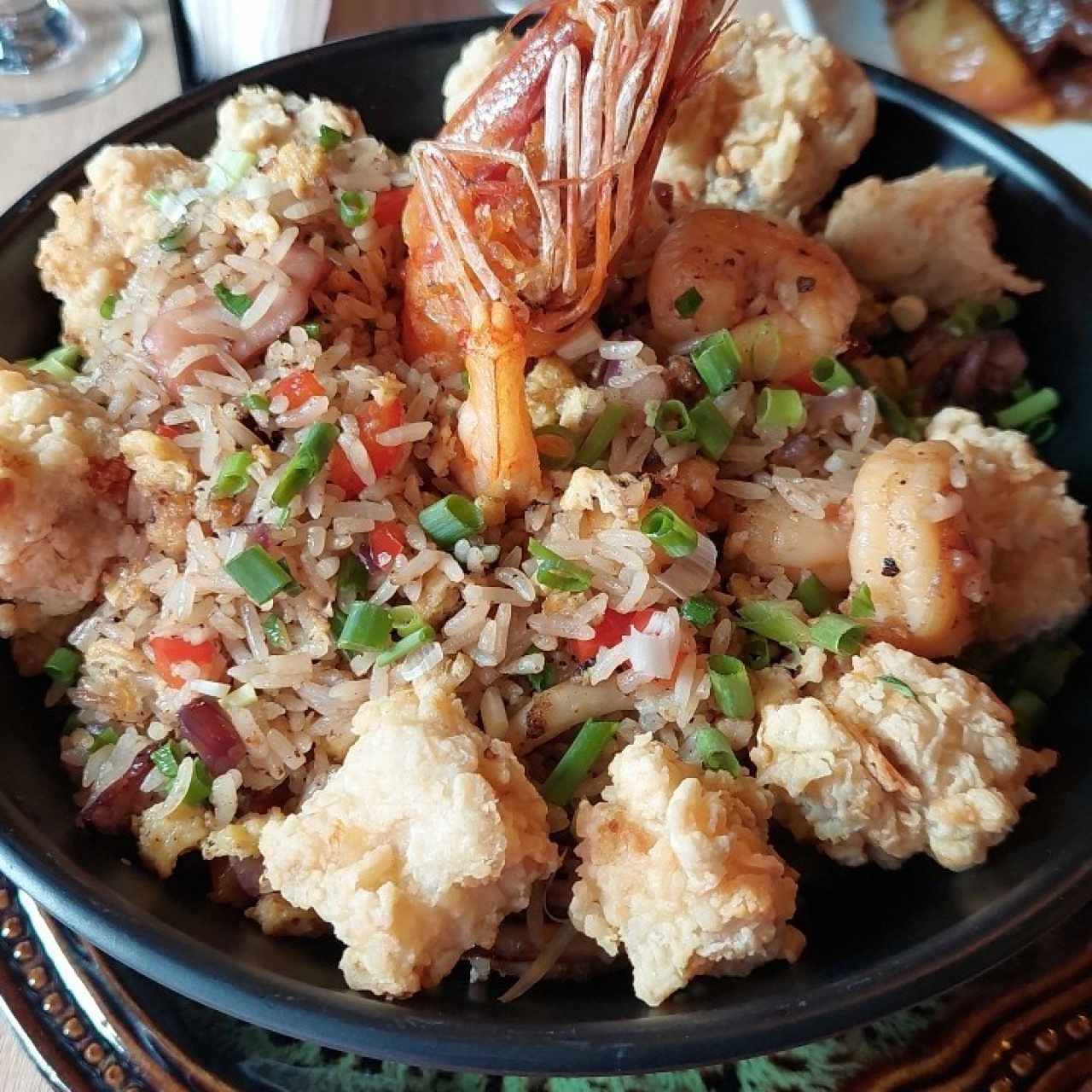 Arroz Chaufa de Mariscos