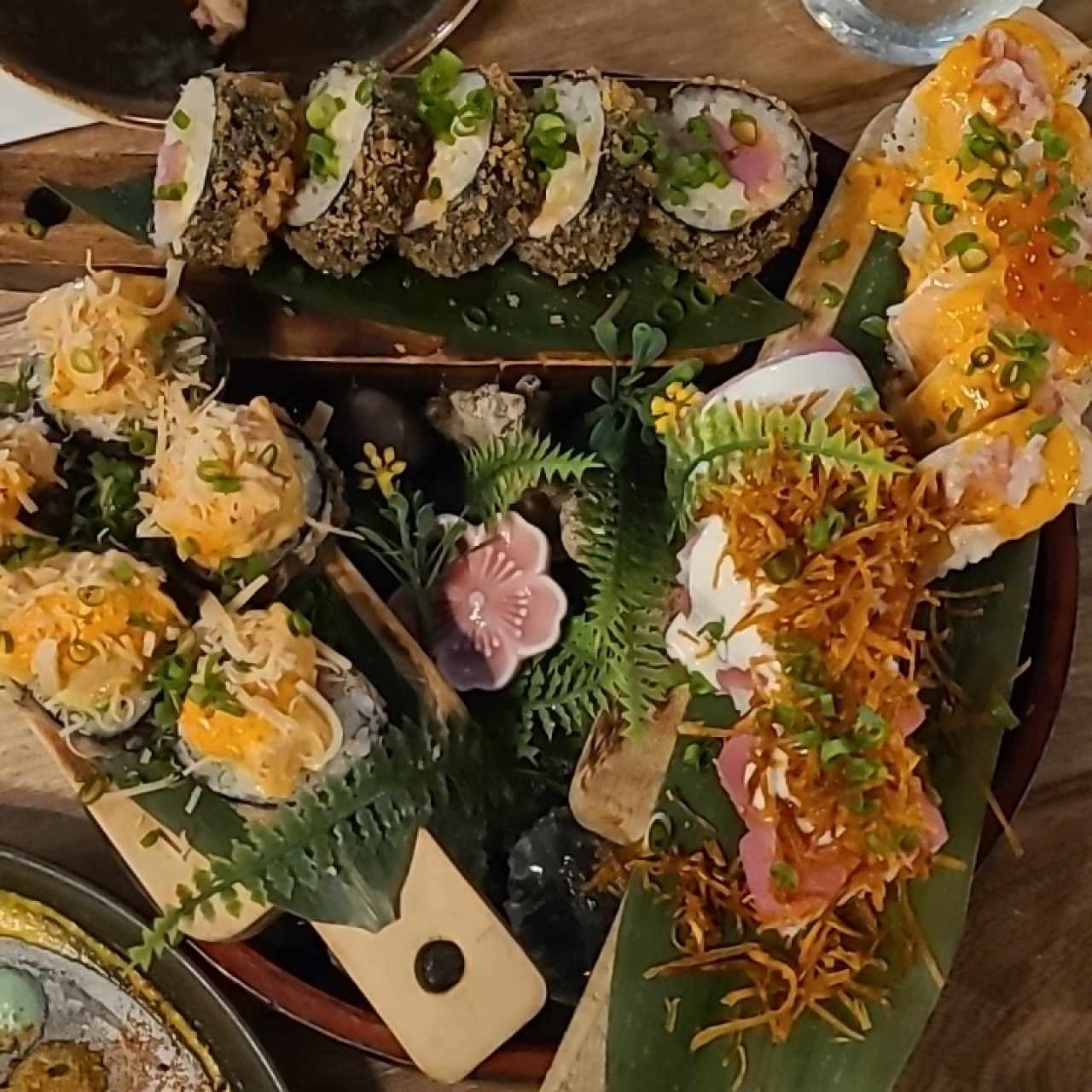 Degustacion de sushi