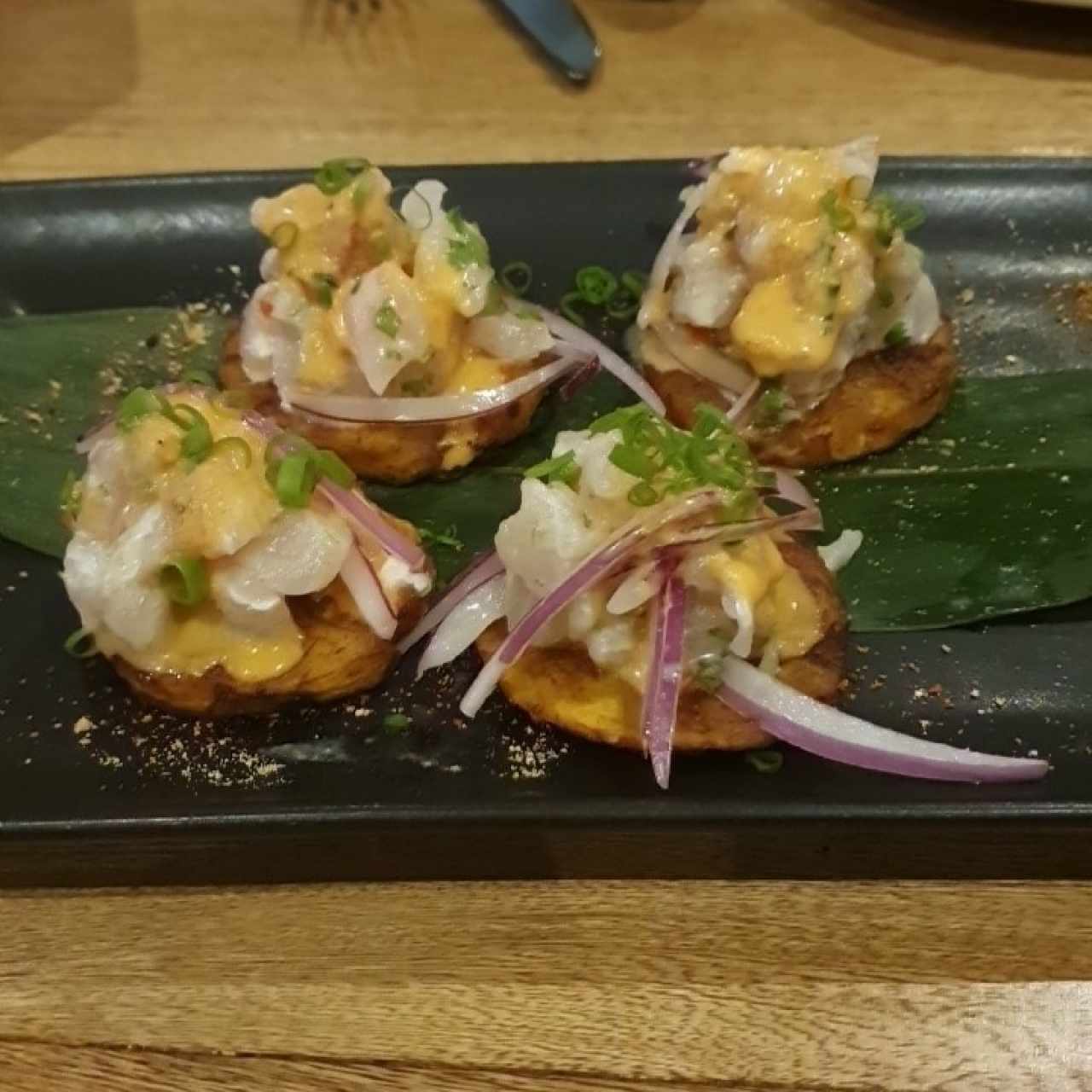 Entretiempos - Patacones Cevicheros