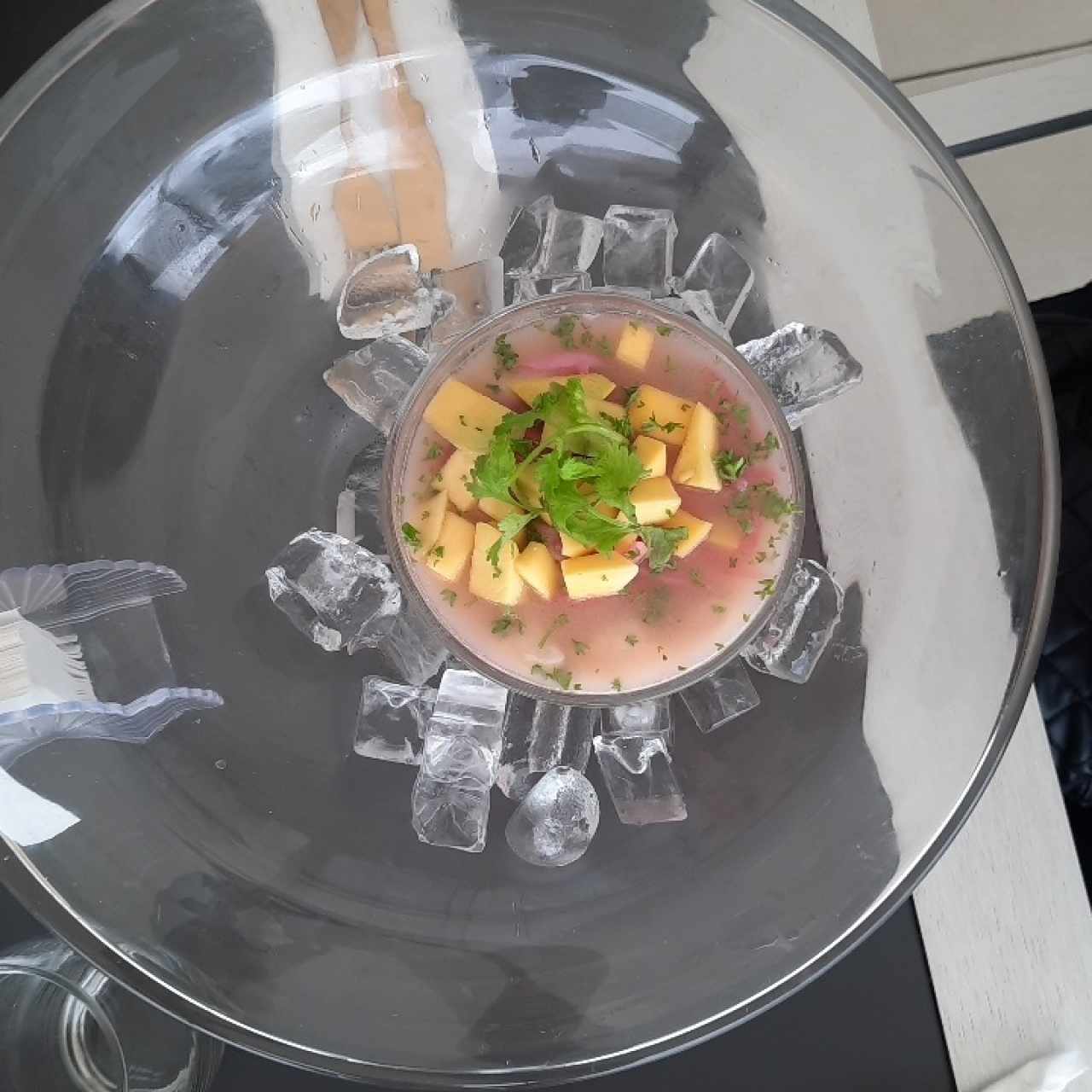 Ceviche peruano con mango