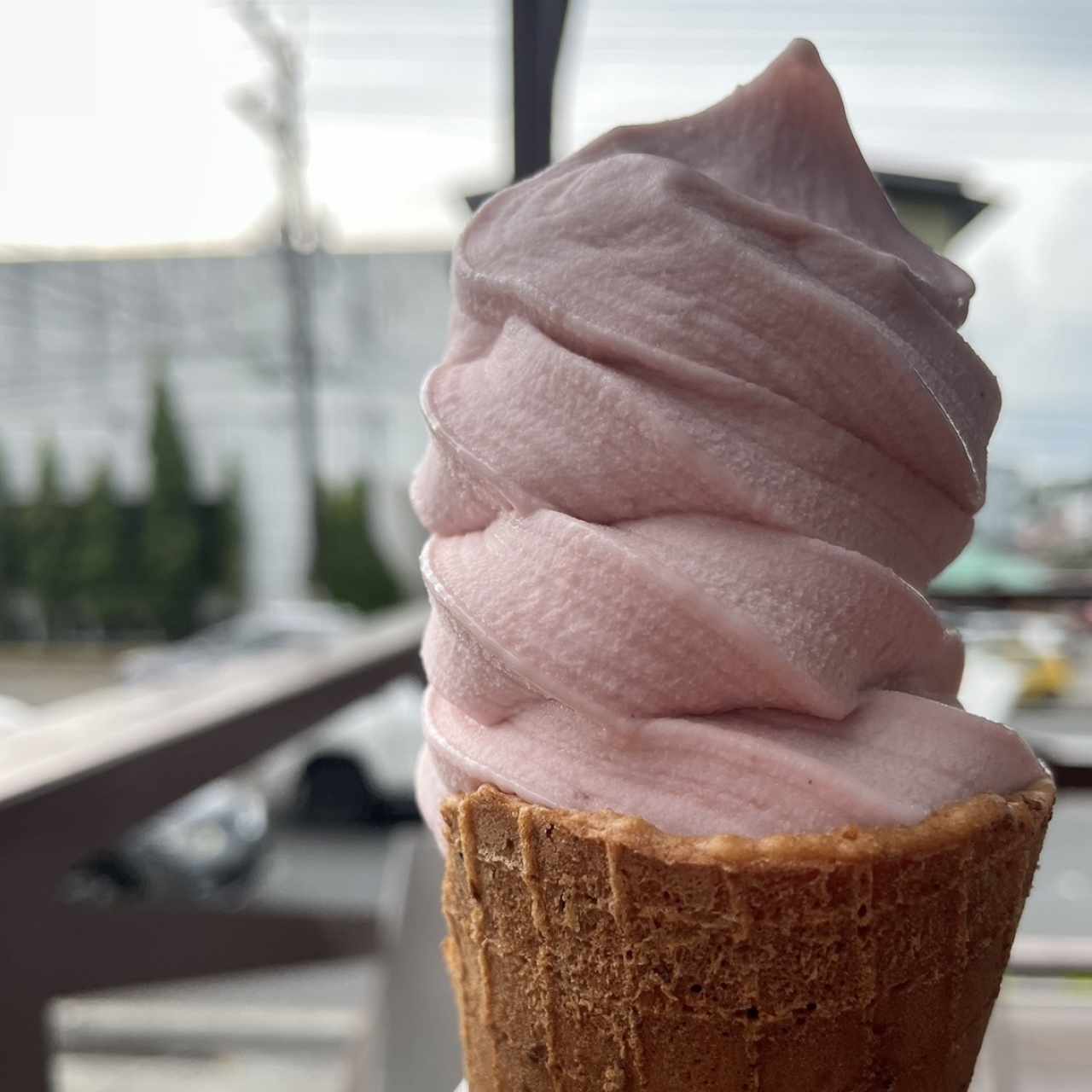 helado de fresa