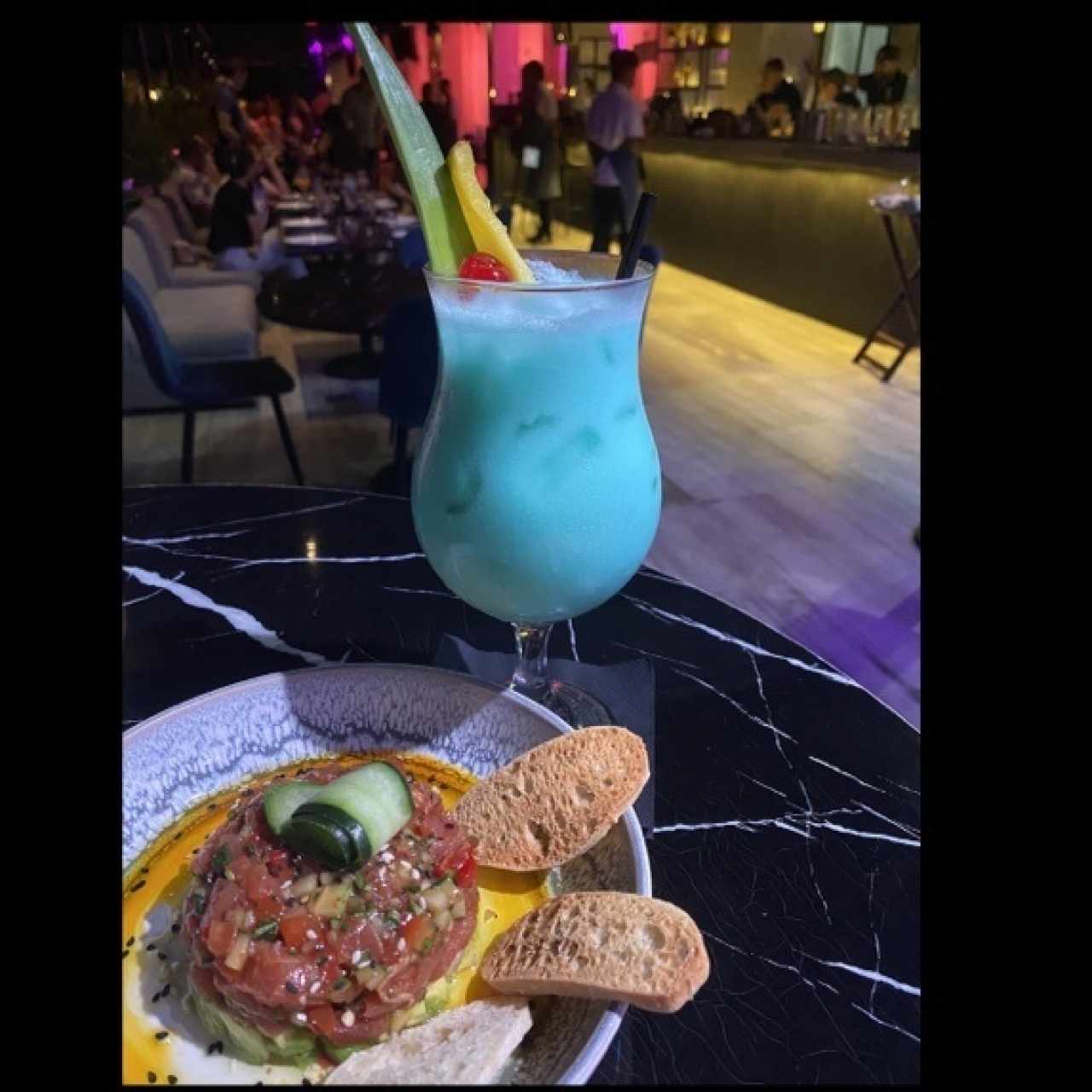 Tartar de Atún+Piña Colada 🌸