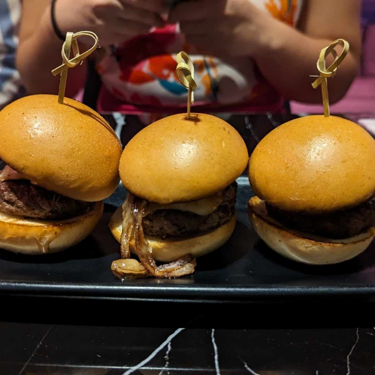 Menú - TRIO DE SLIDERS