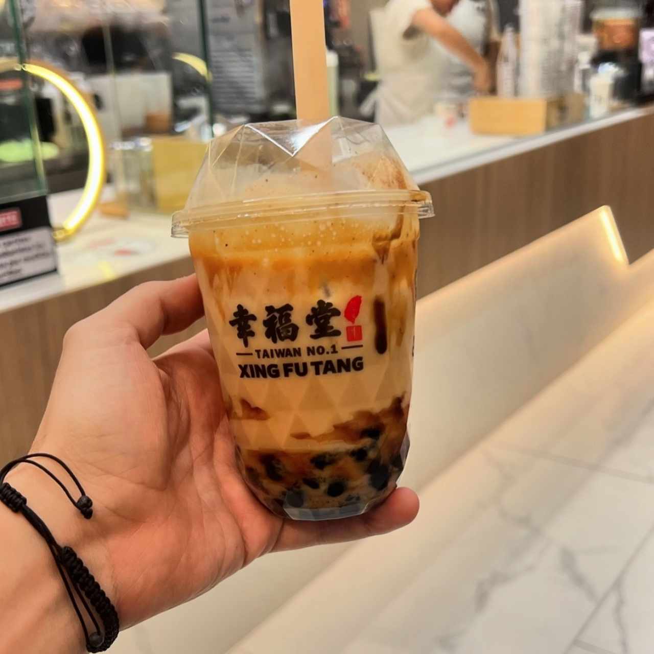 Cold Brew Boba Latte