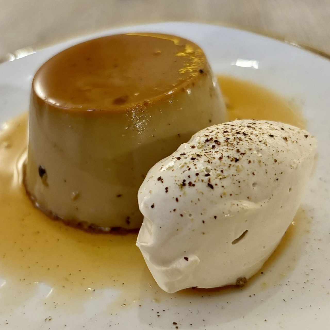 POSTRES - FLAN DE CAFÉ