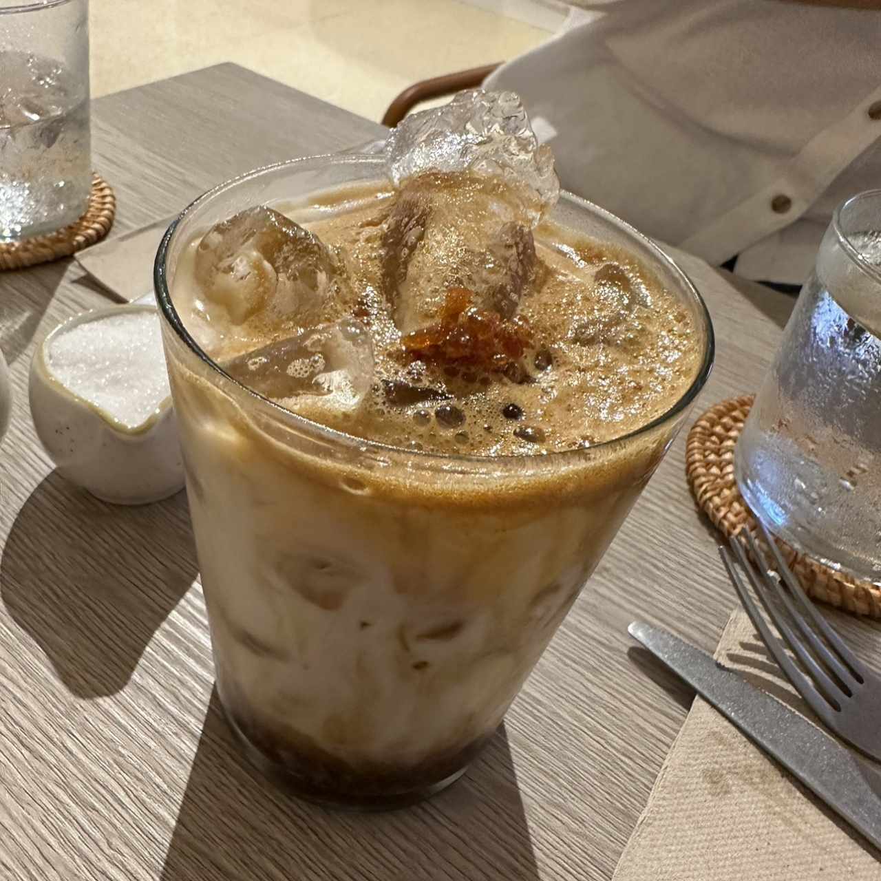 Iced coffee