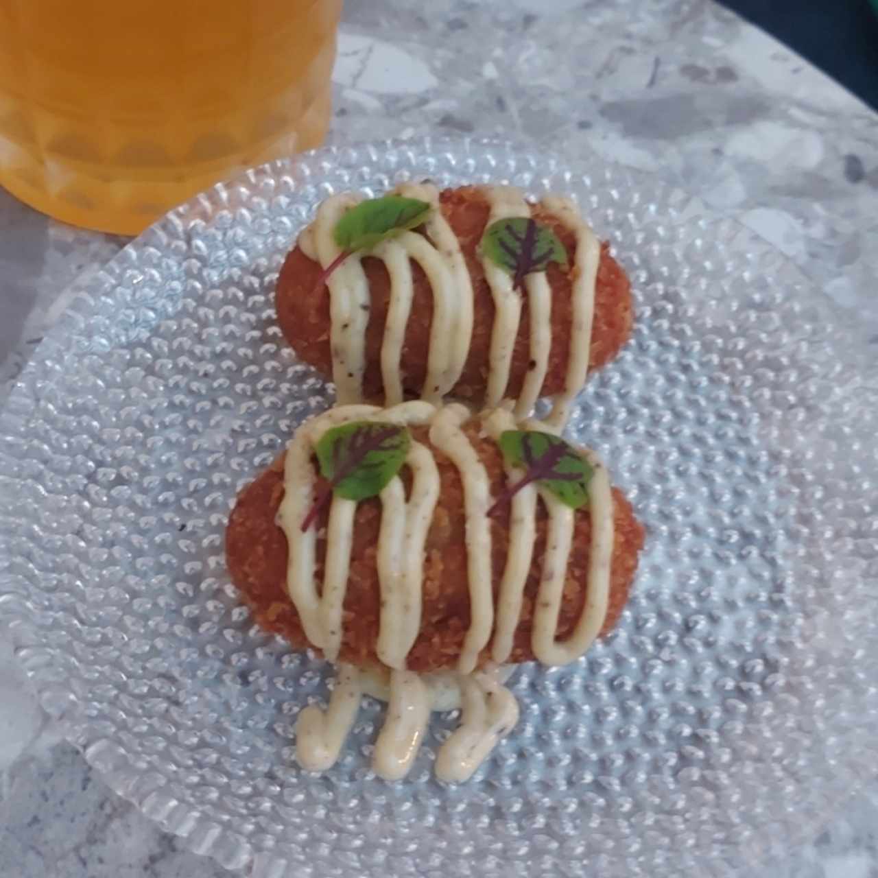 Croquetas de pollo asado