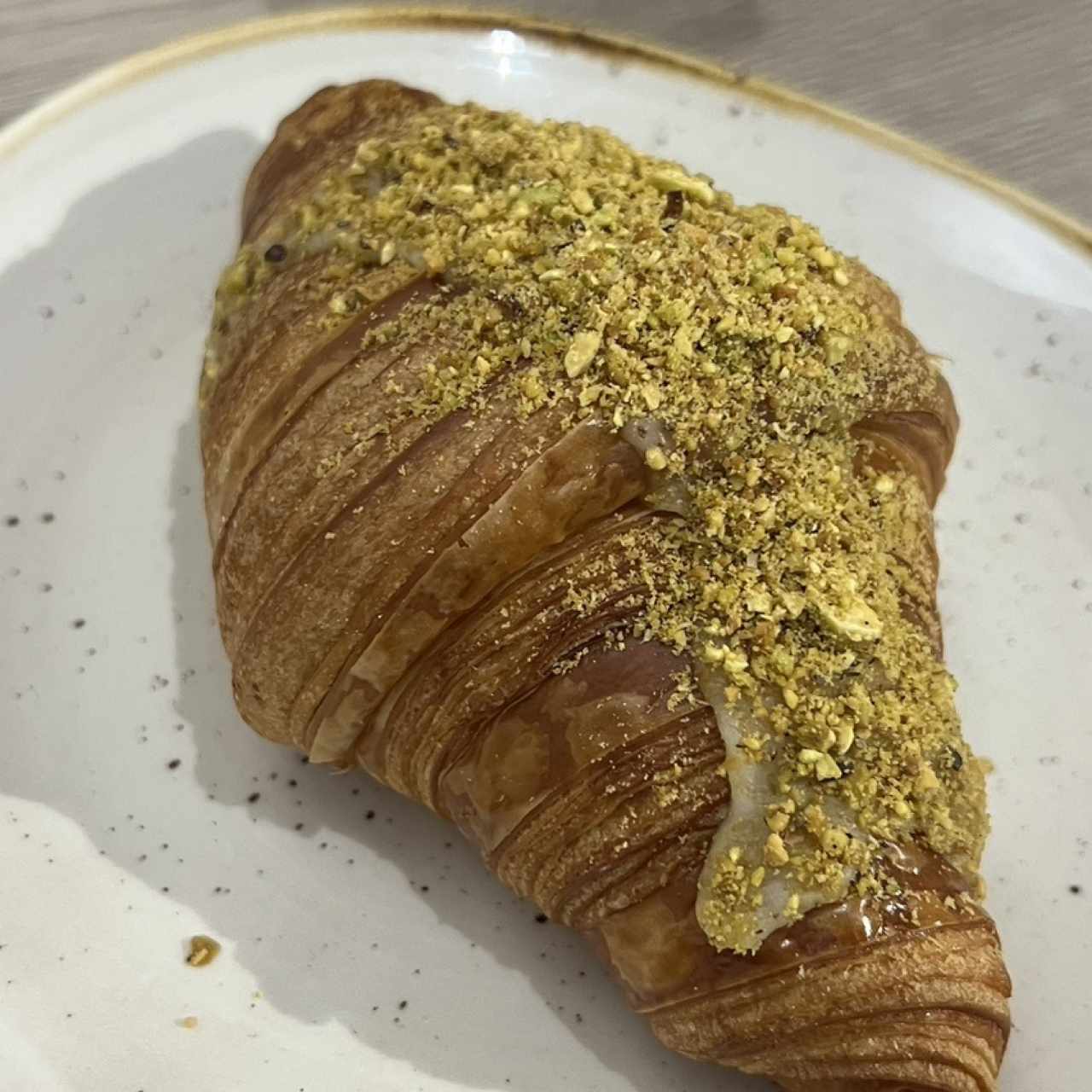 Croissant de pistachos 