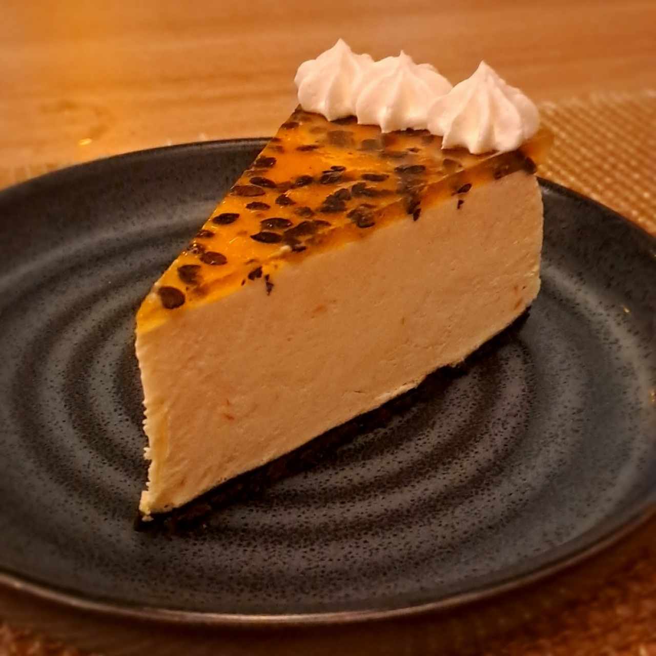 Cheesecake de Maracuya