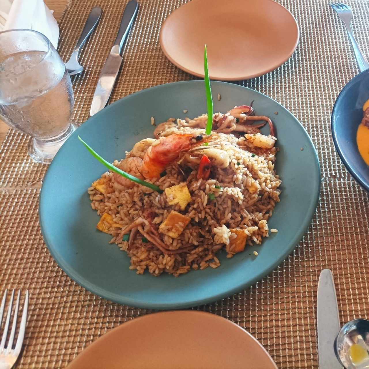 Platos Fuertes - Arroz Con Mariscos