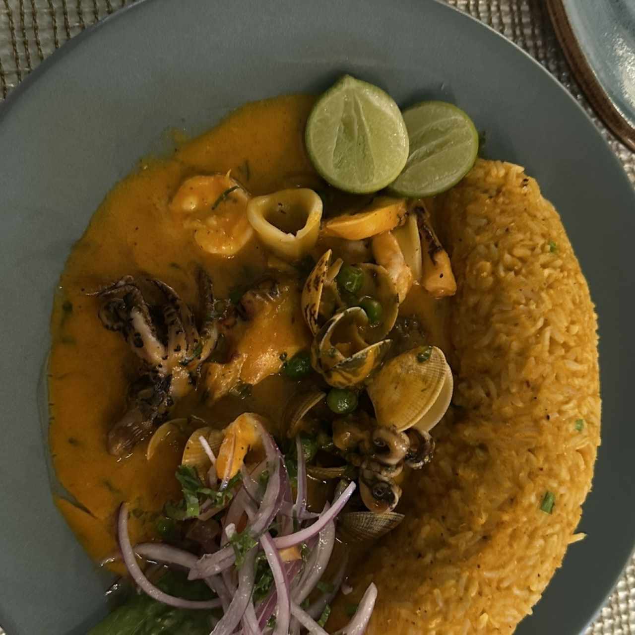 Tacu Tacu De Mariscos