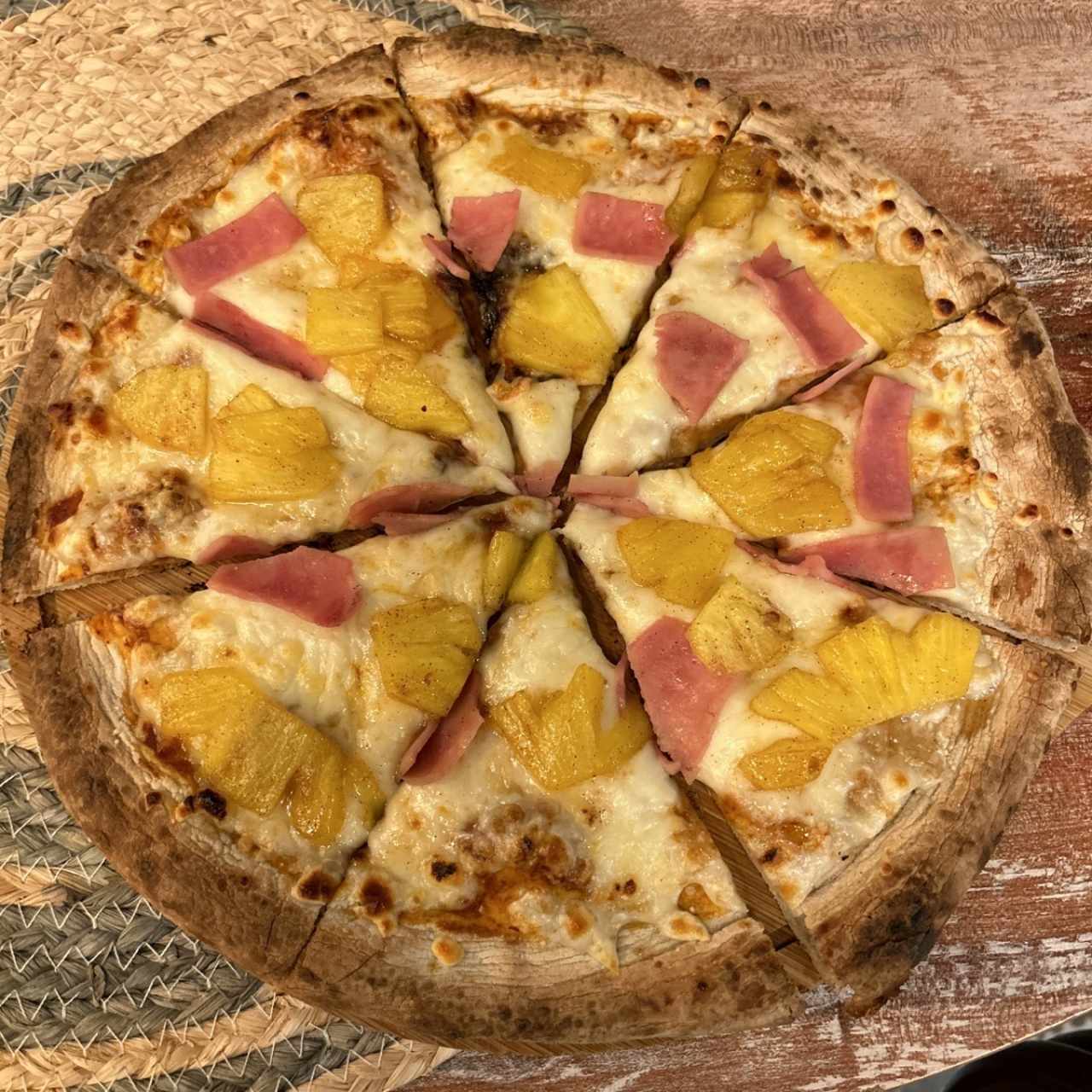 Pizza - Piña caramelizada