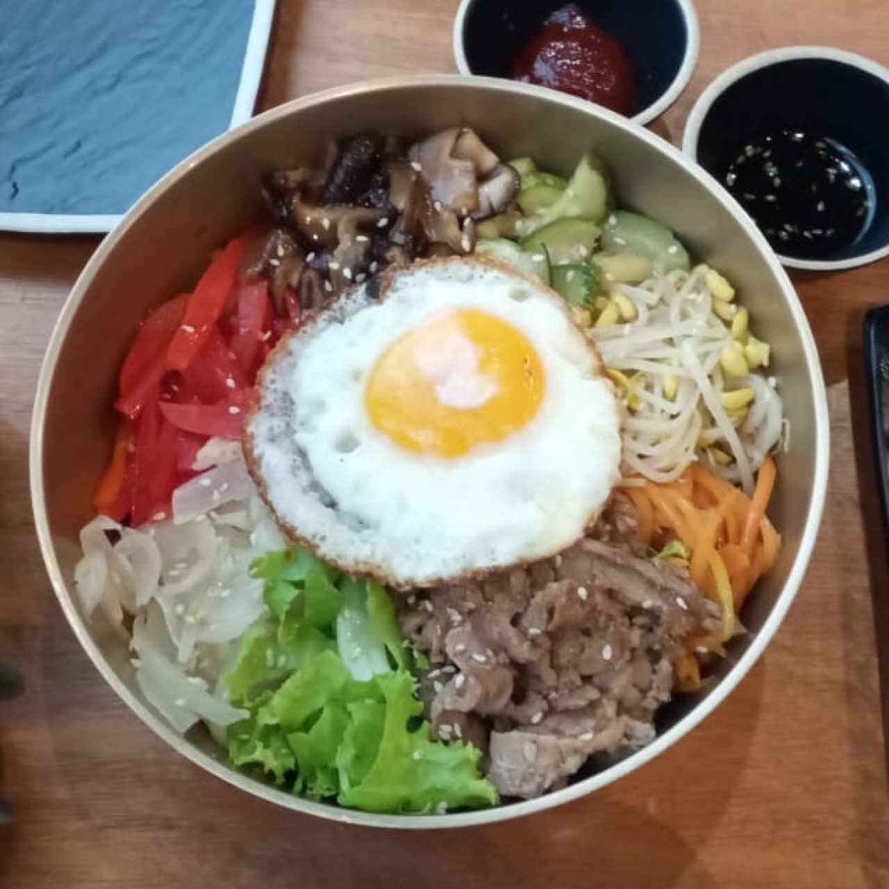 Arroz - BIBIMBAP VEGETARIANO