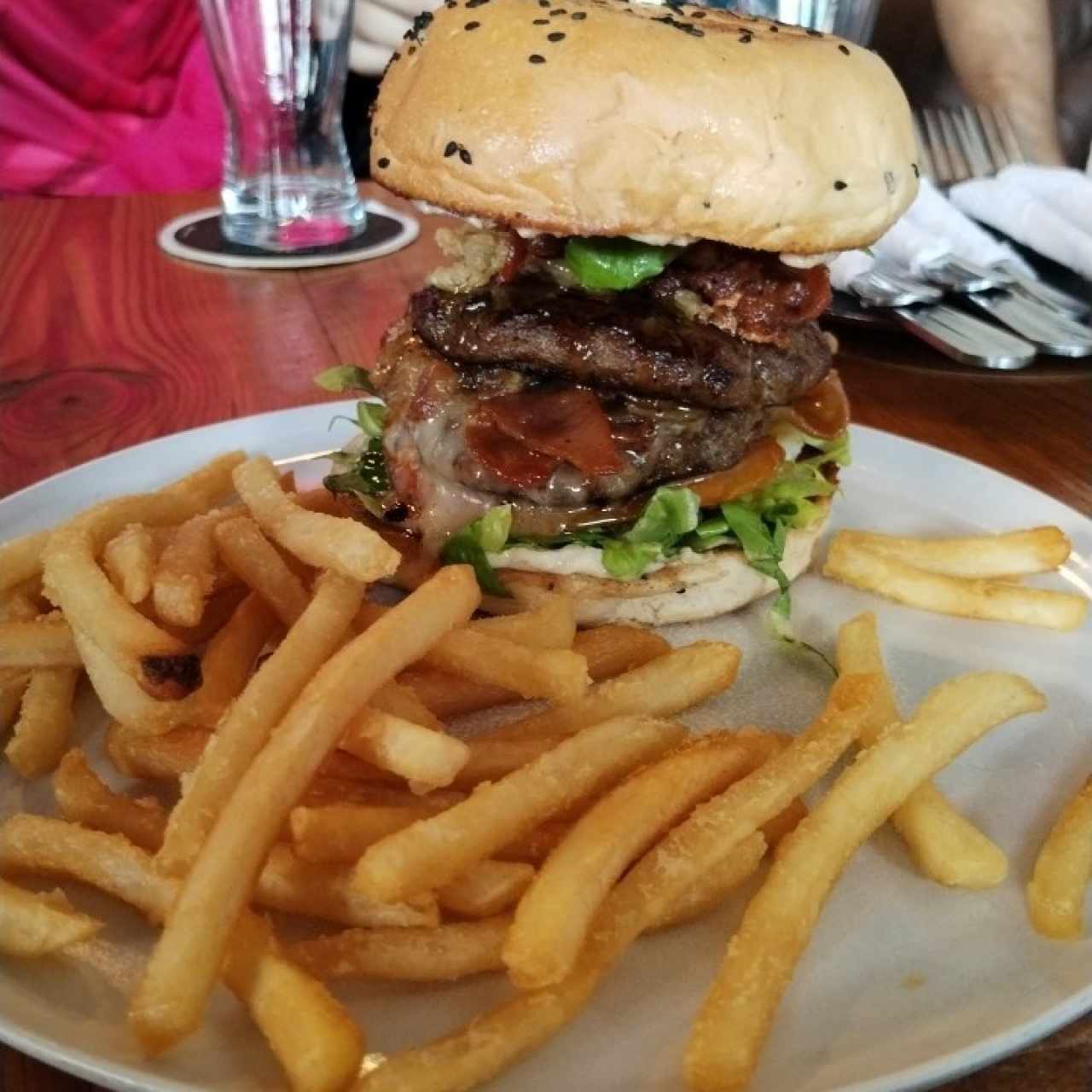 Jack double passion burger 