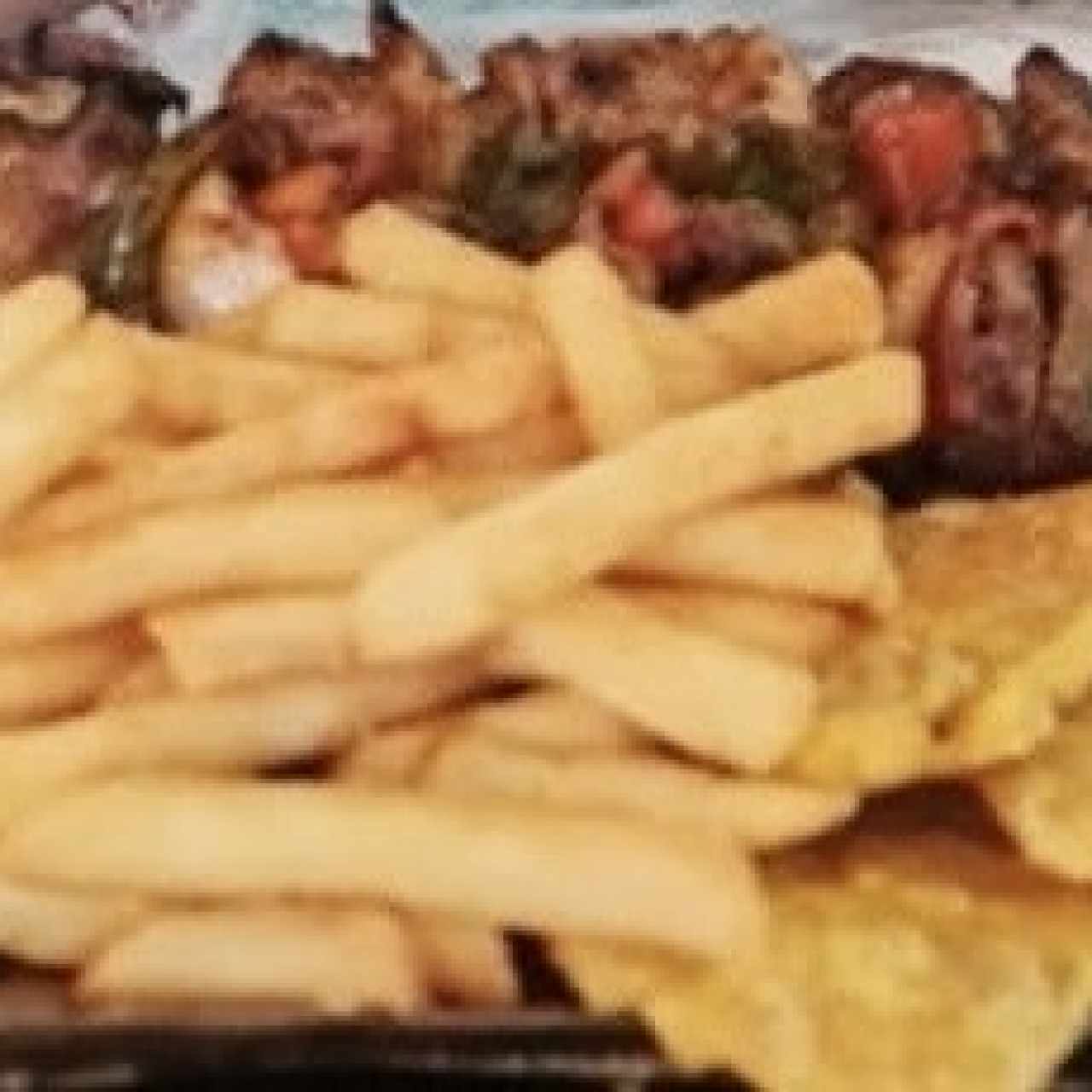 Comidas - Brocheta de Carne