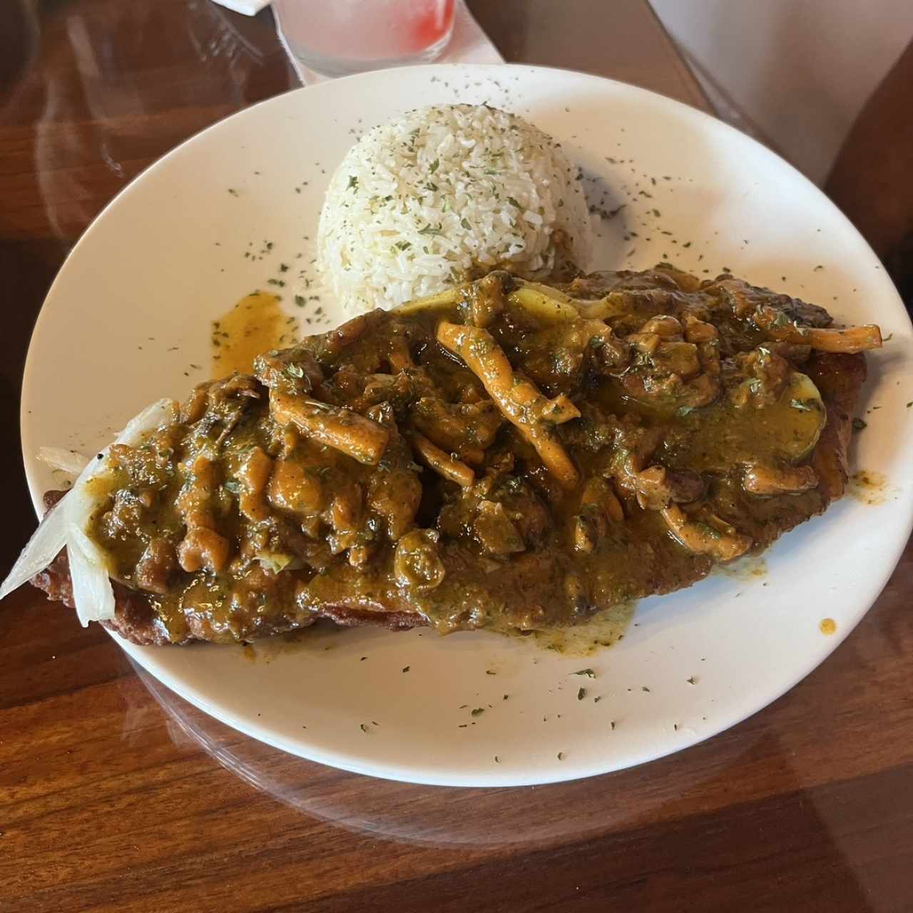 Filete de Pescado a lo macho