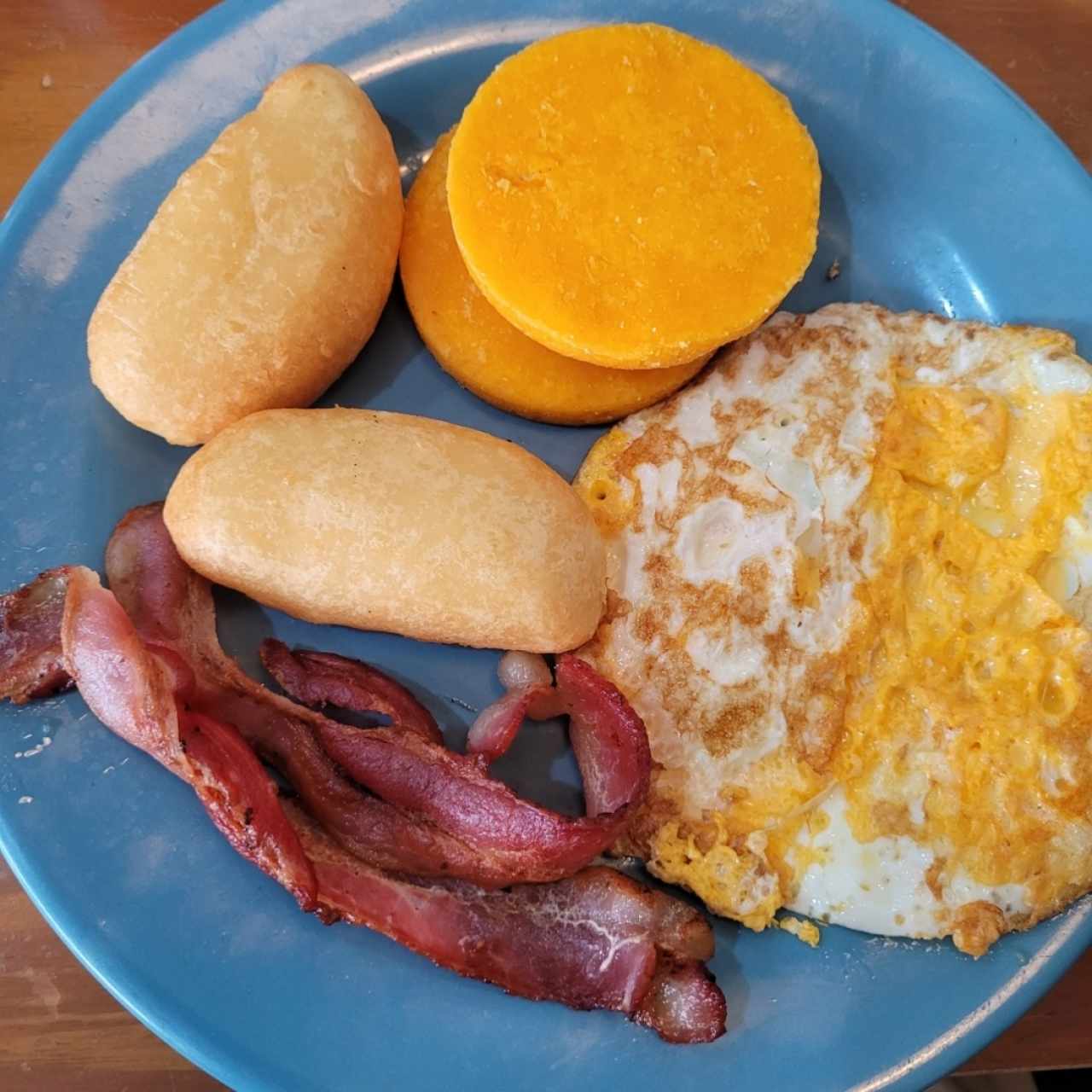 desayuno típico sin pancakes 