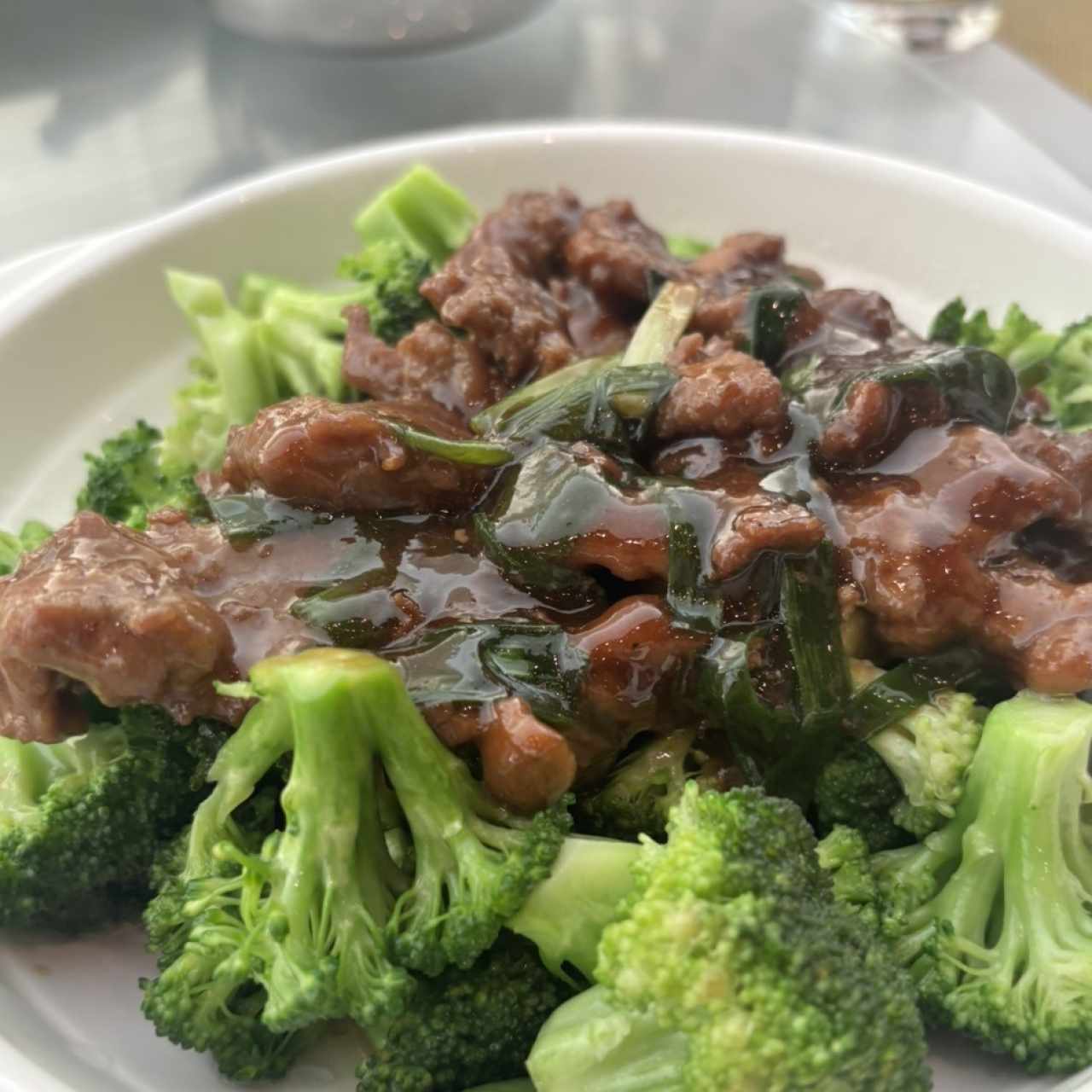 Carne con brocoli