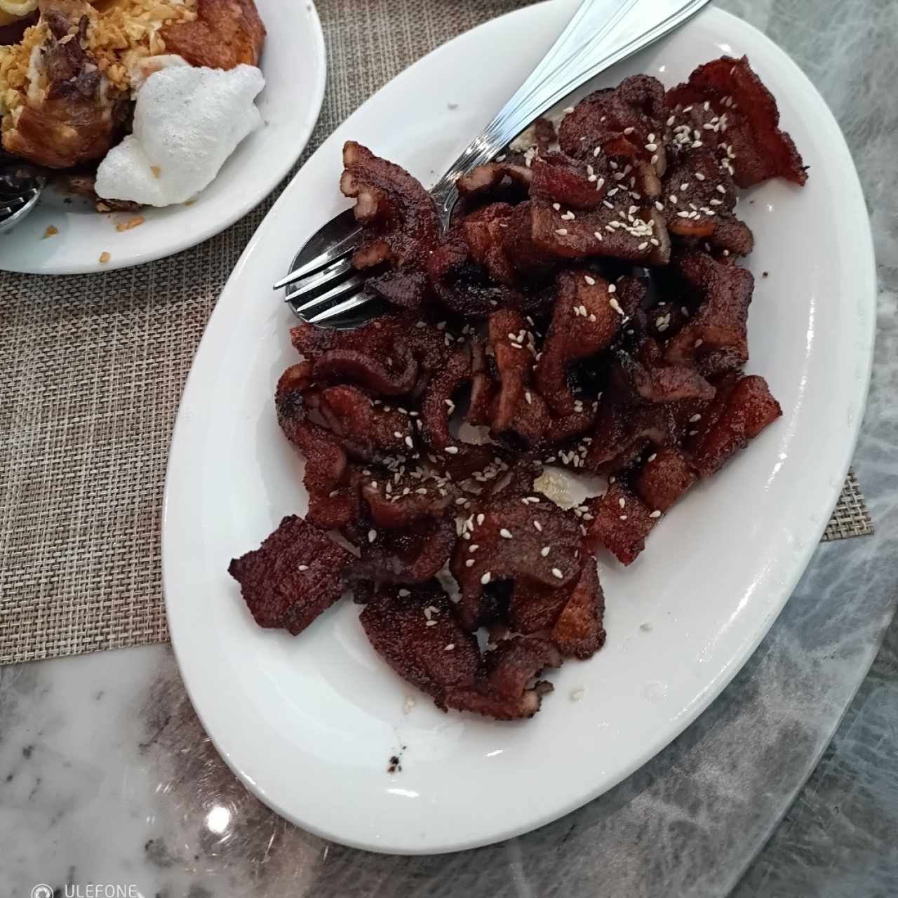 Carnes - Puerco al carbón