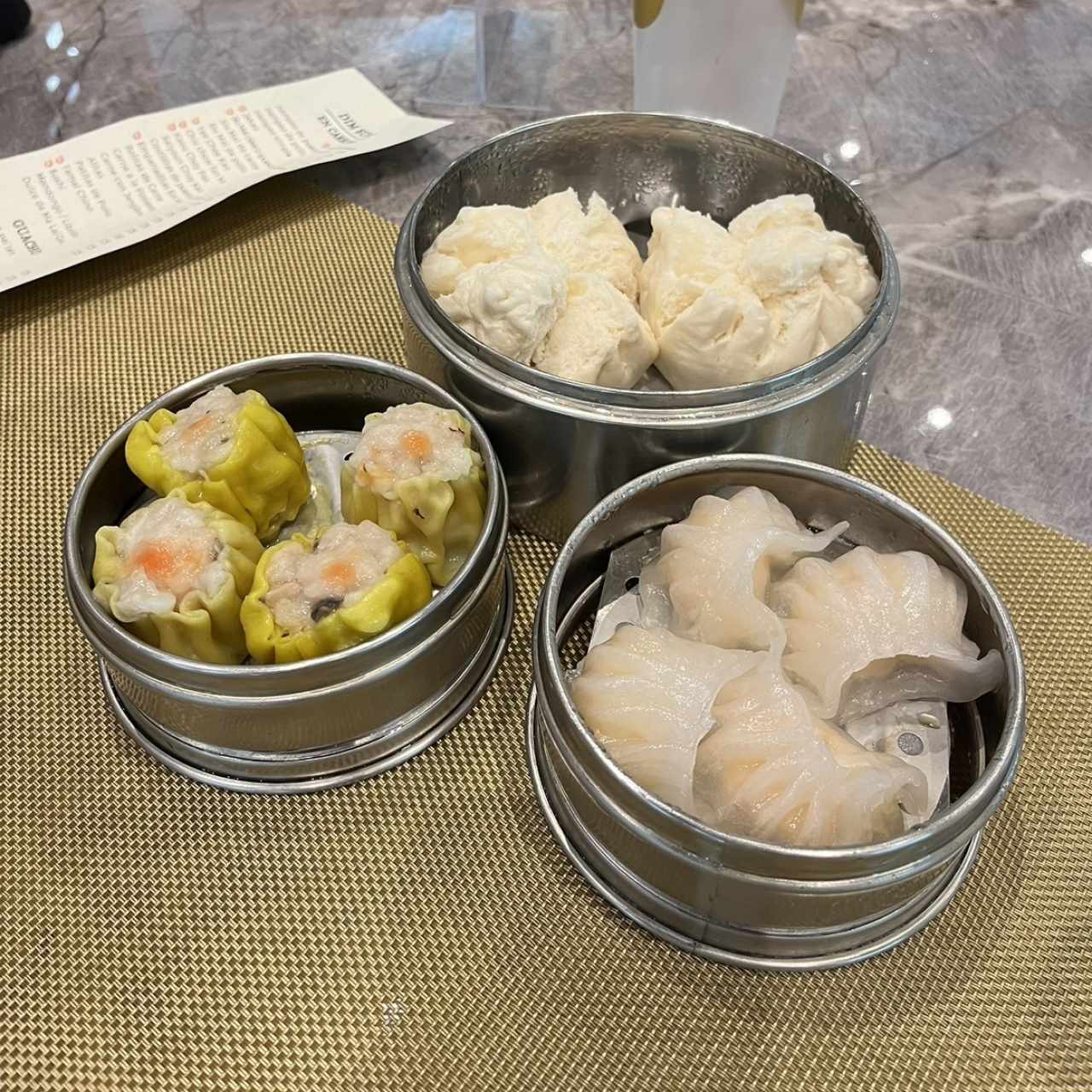 Siu mai, hampao y jakao