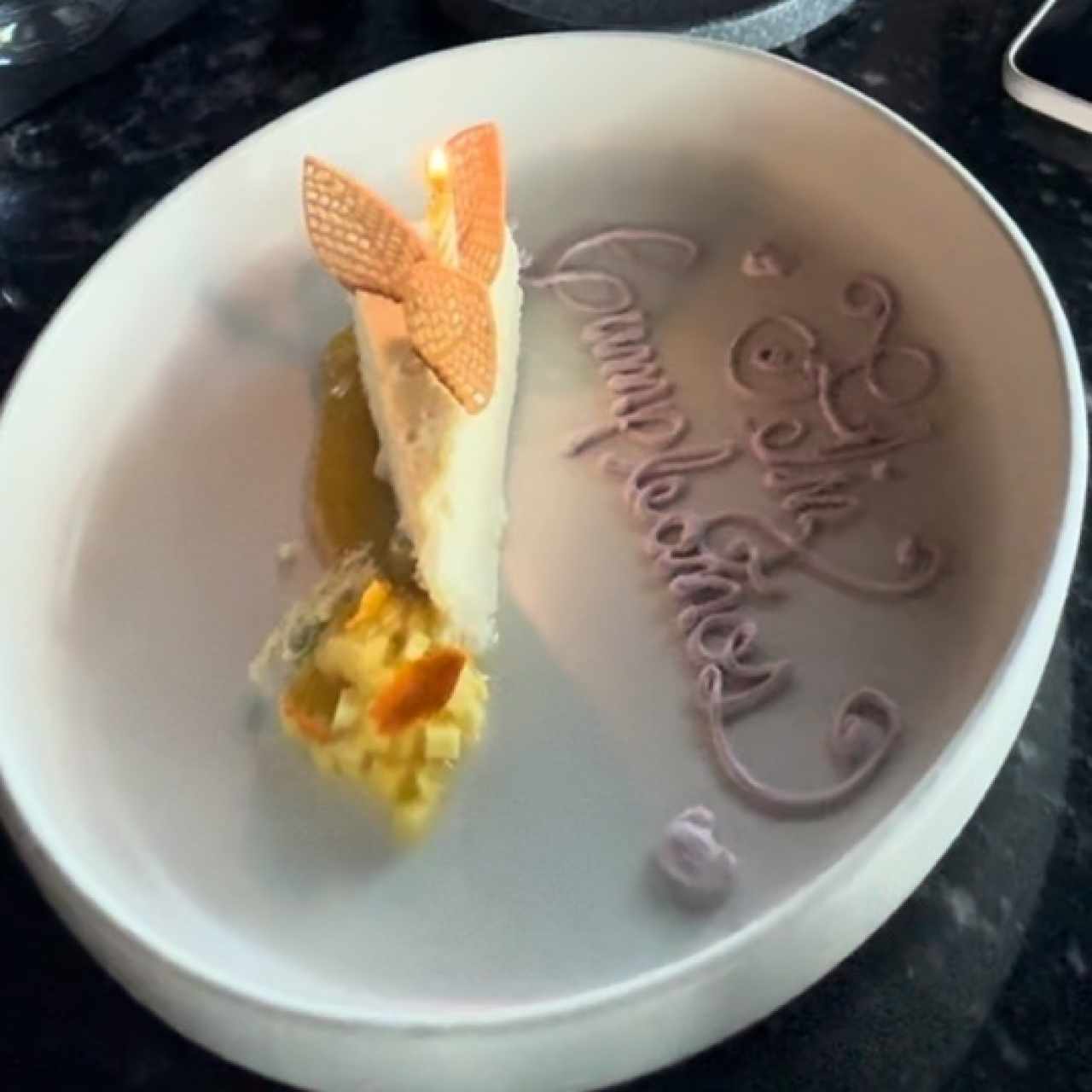 Postre de cumpleaños