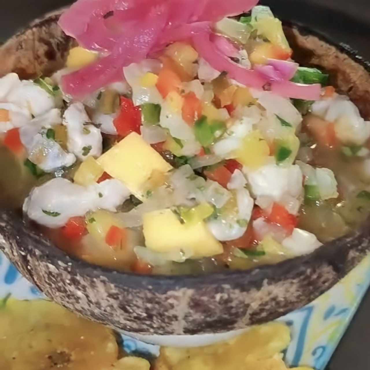 ceviche corvina maracuya 
