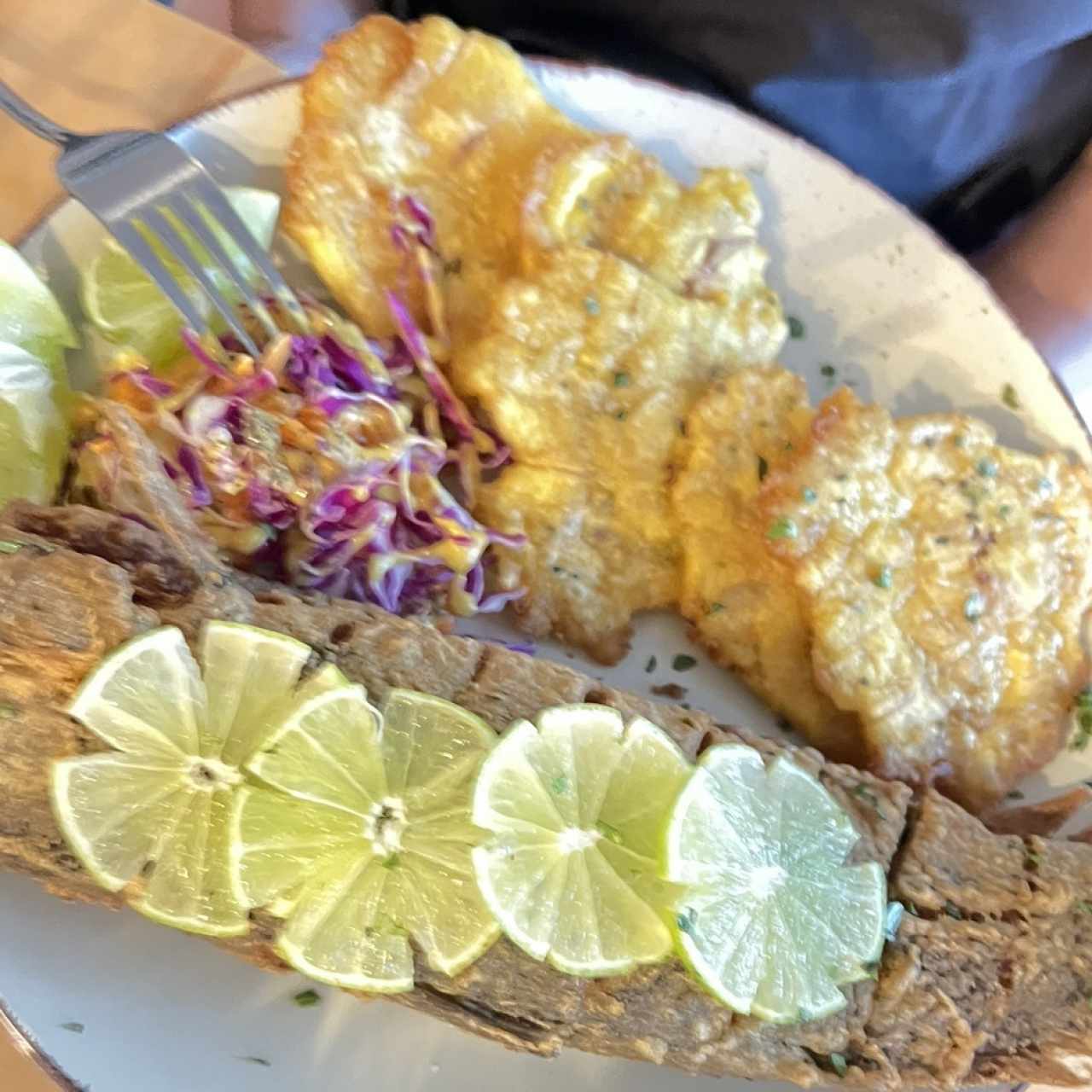 Pescado frito
