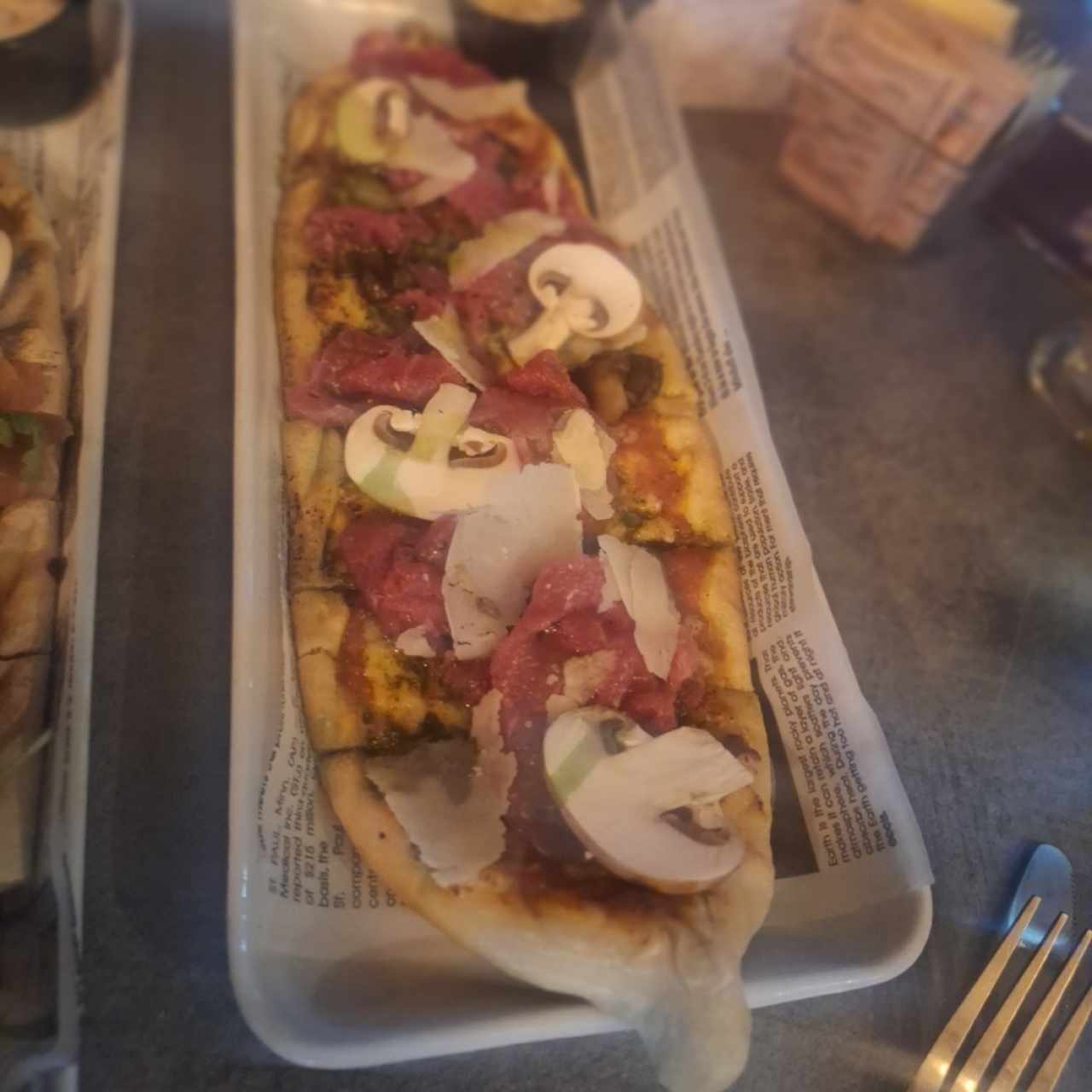 Pizza Di Manzo