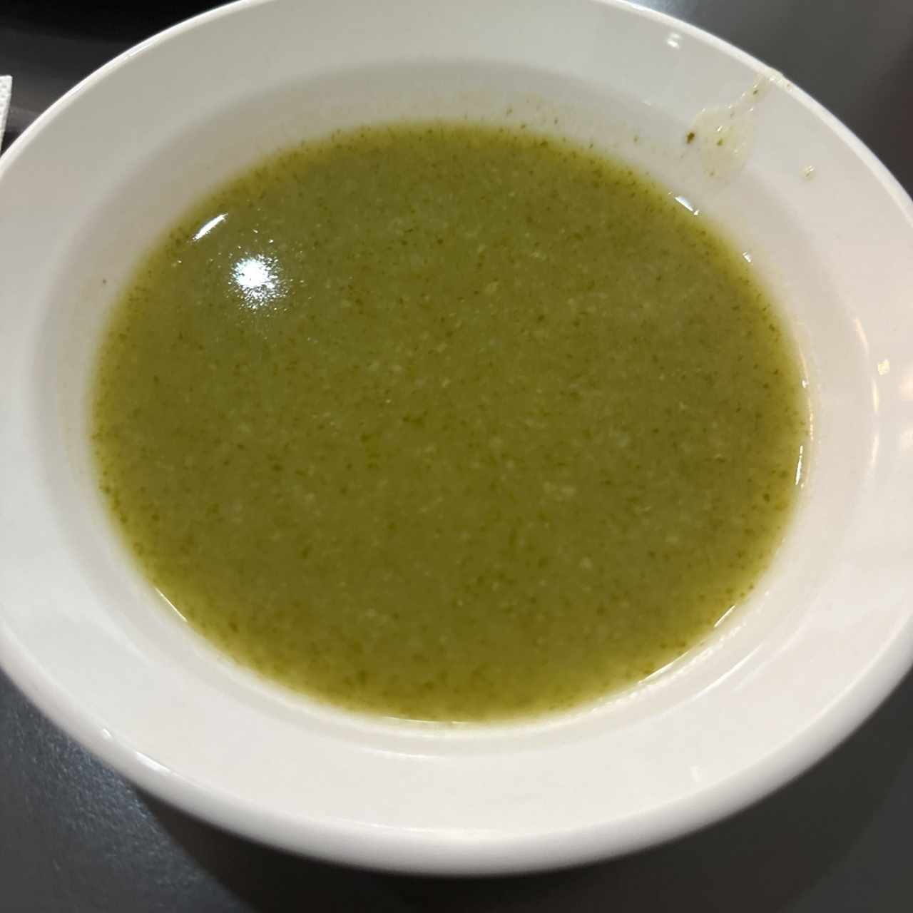 Crema de espinaca 