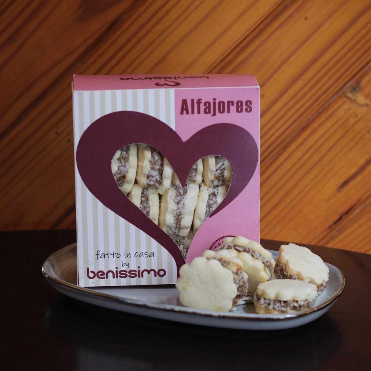 Alfajores en caja