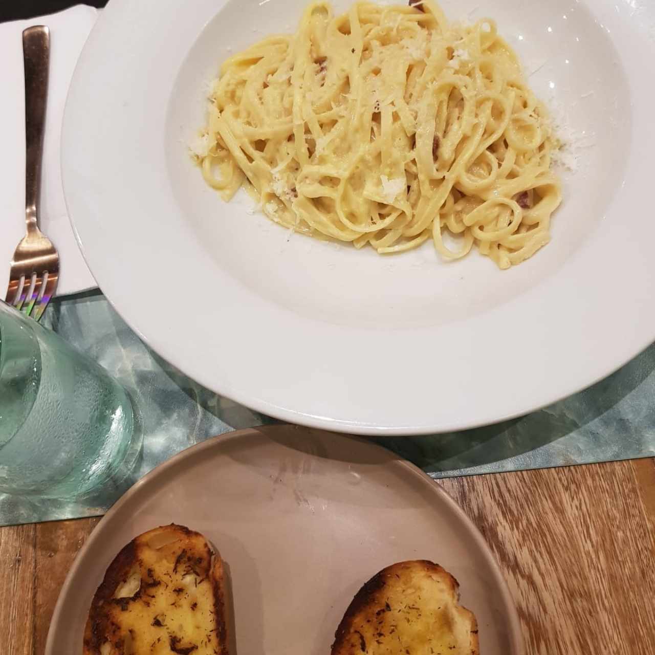 Nuestras Pastas - Linguini Carbonara