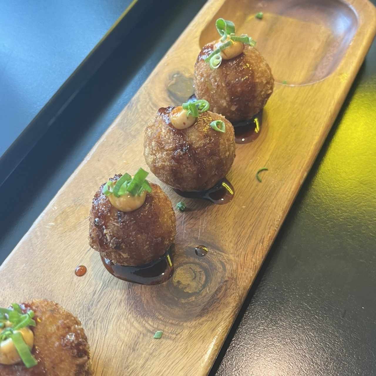 Buñuelos de Plátano con Queso