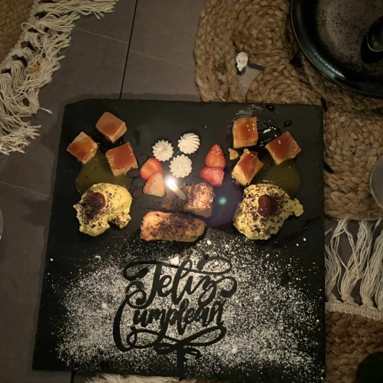 Postre cumpleañero 