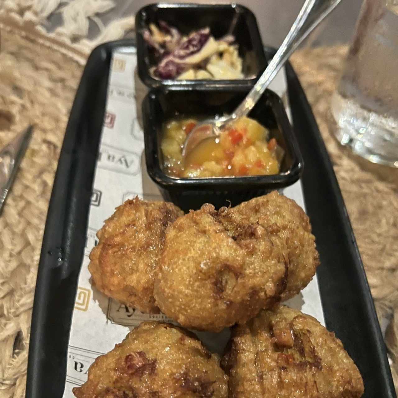 Bacalao en tempura de curry y coco "Wapin Colón" (GF) 5 uds