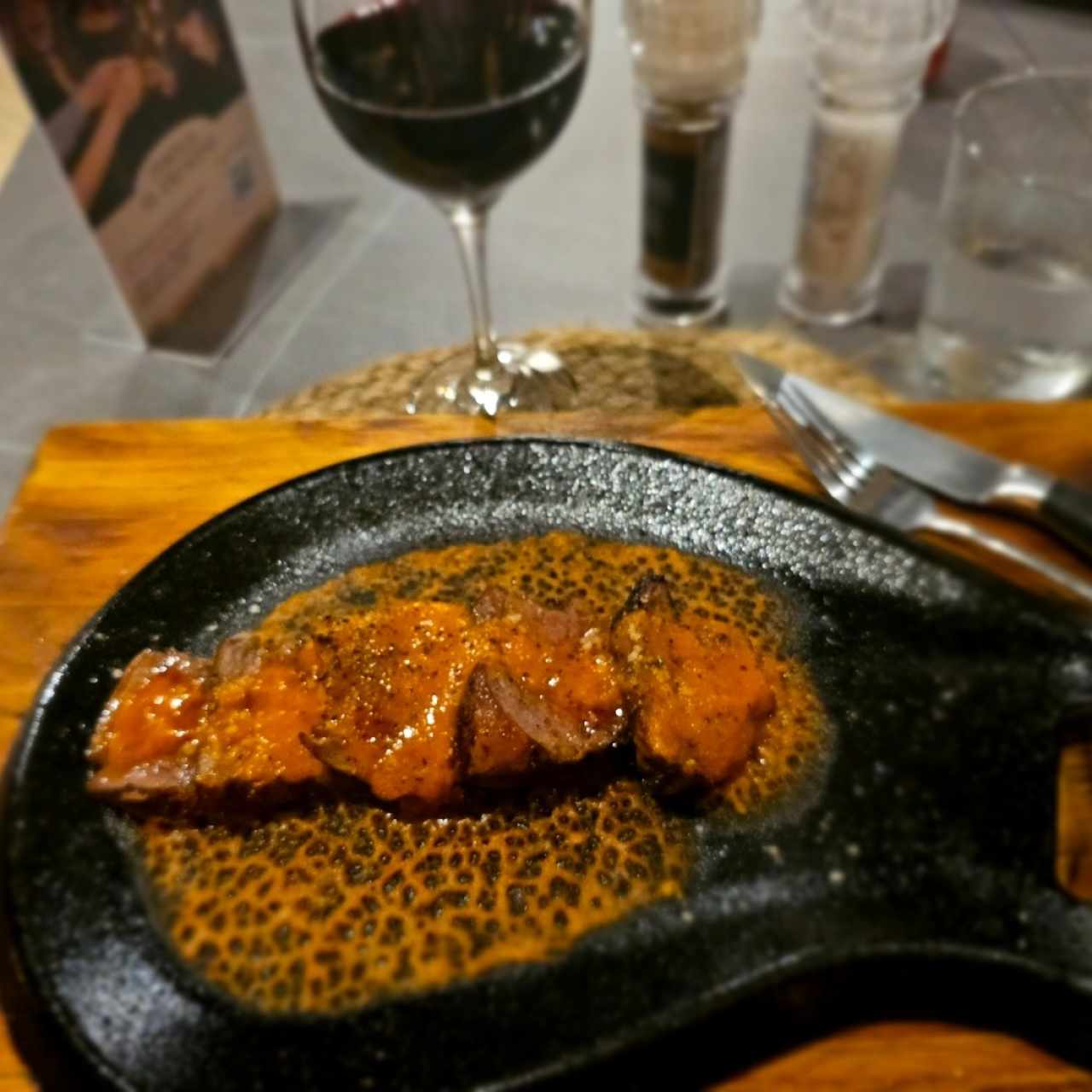 Filete de Res Nacional a la parrilla "sin pepitas en la lengua " (GF)