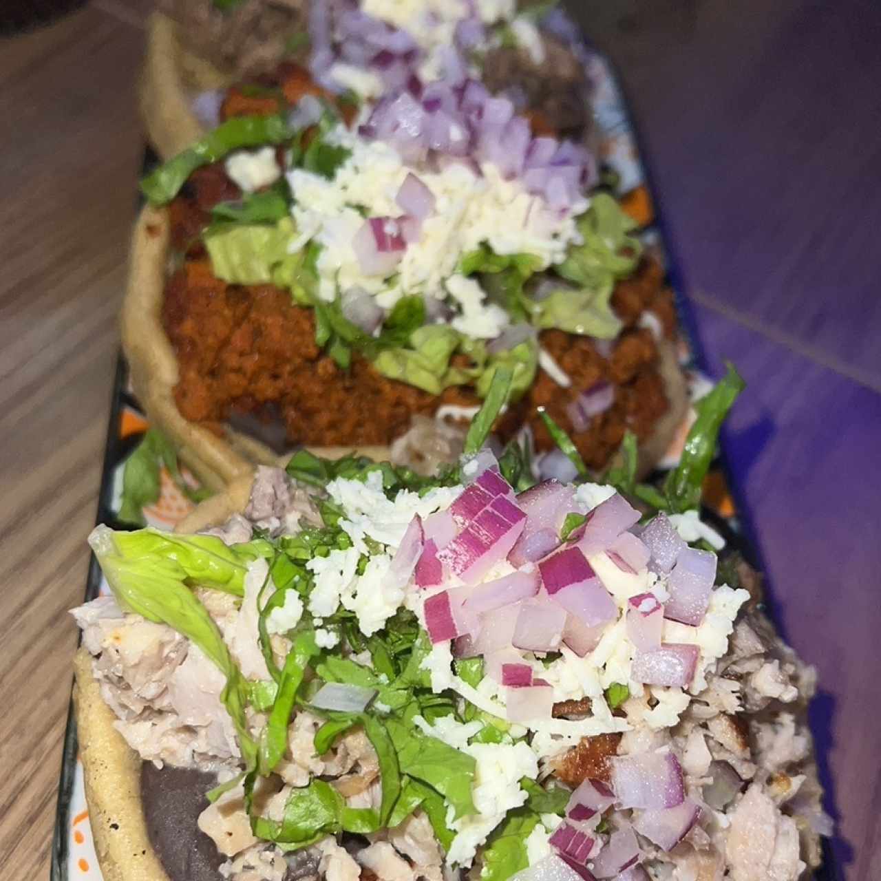 Trio de sopes