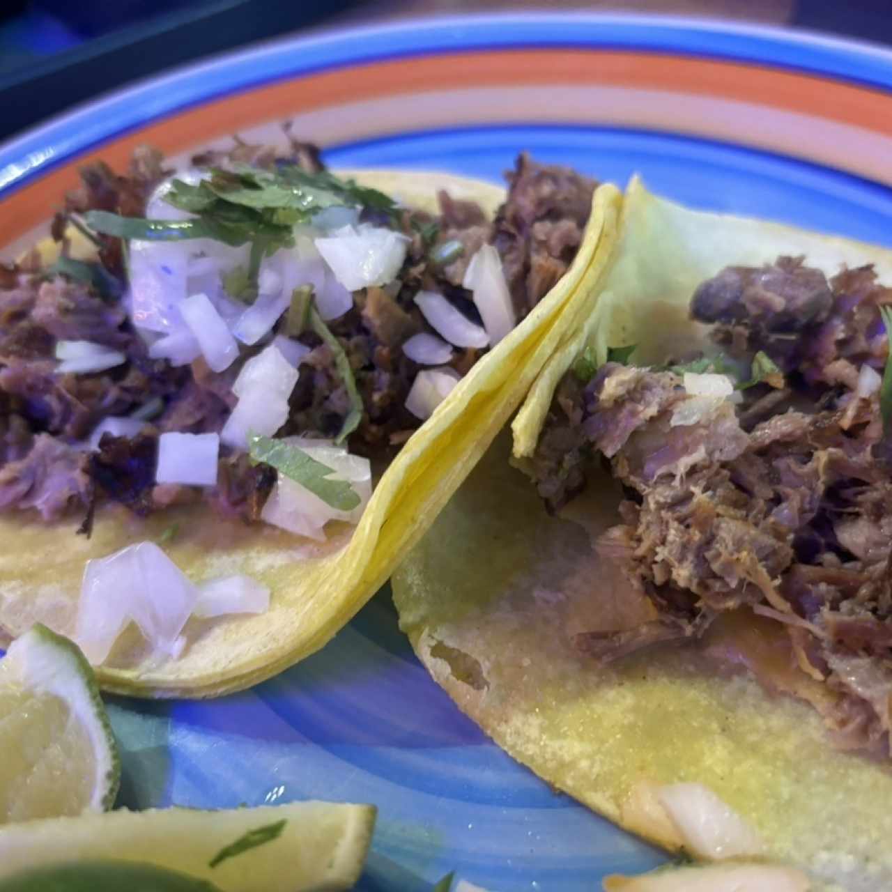 Tacos de Carnitas surtida