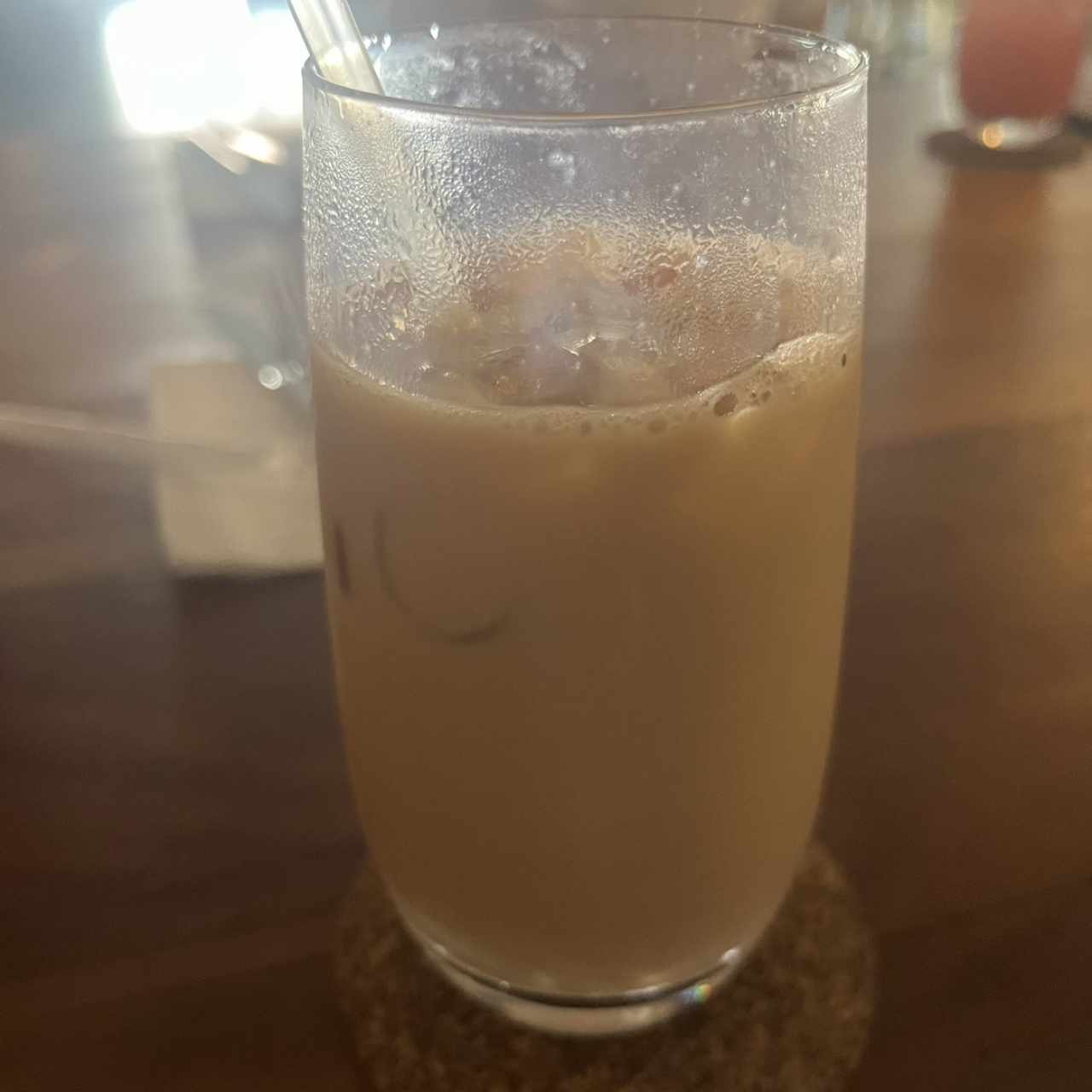 Ice chai latte