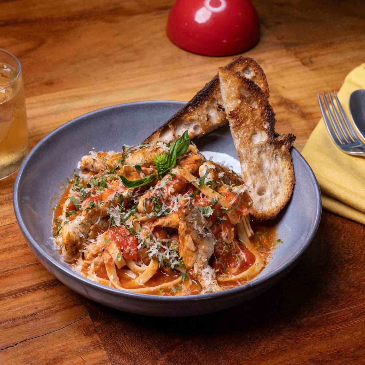 Cherry Tomato Chicken Pasta