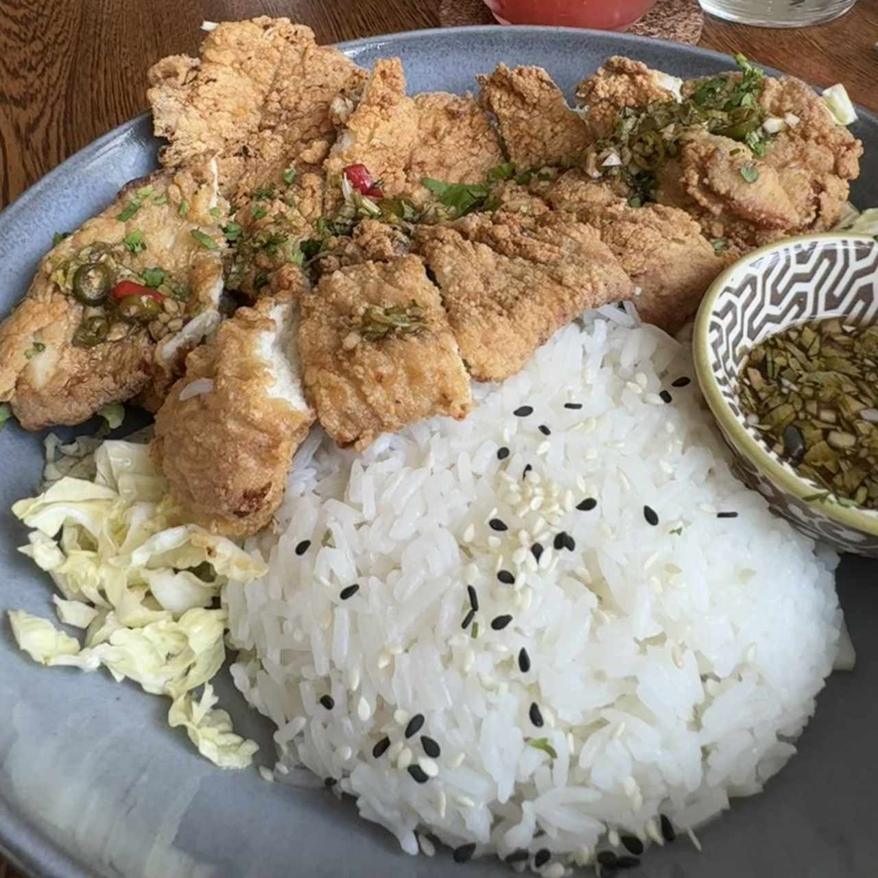 Thai Style Chicken w/ Rice