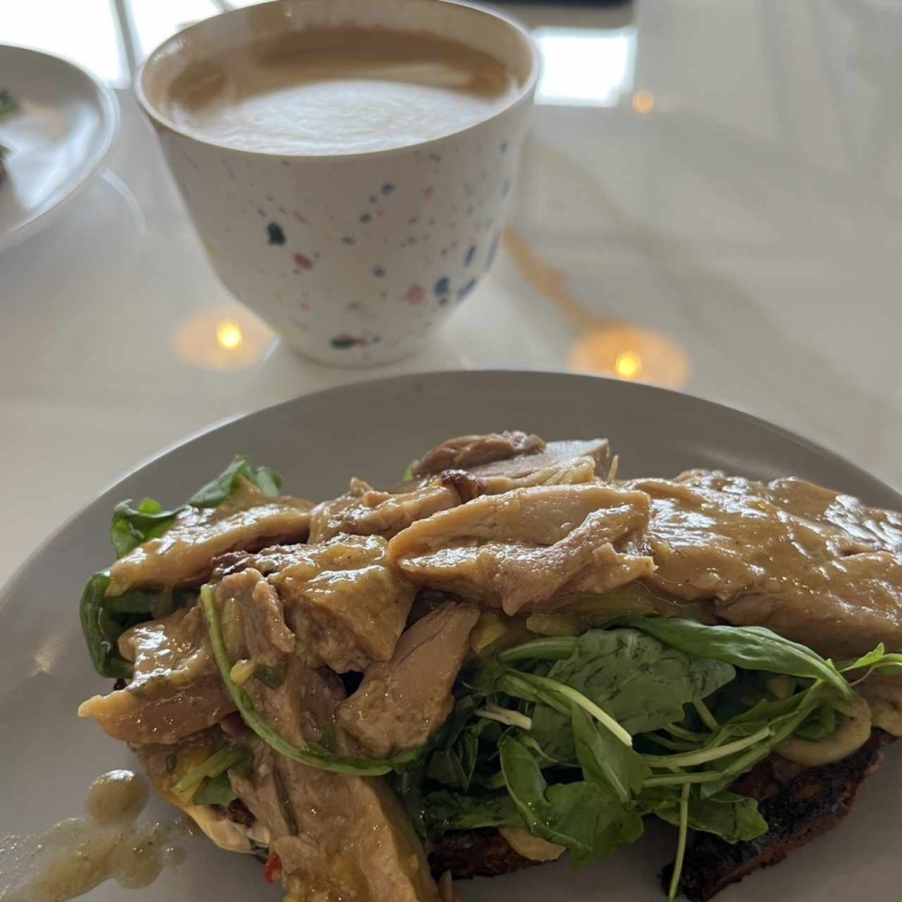 Tostada de pernil