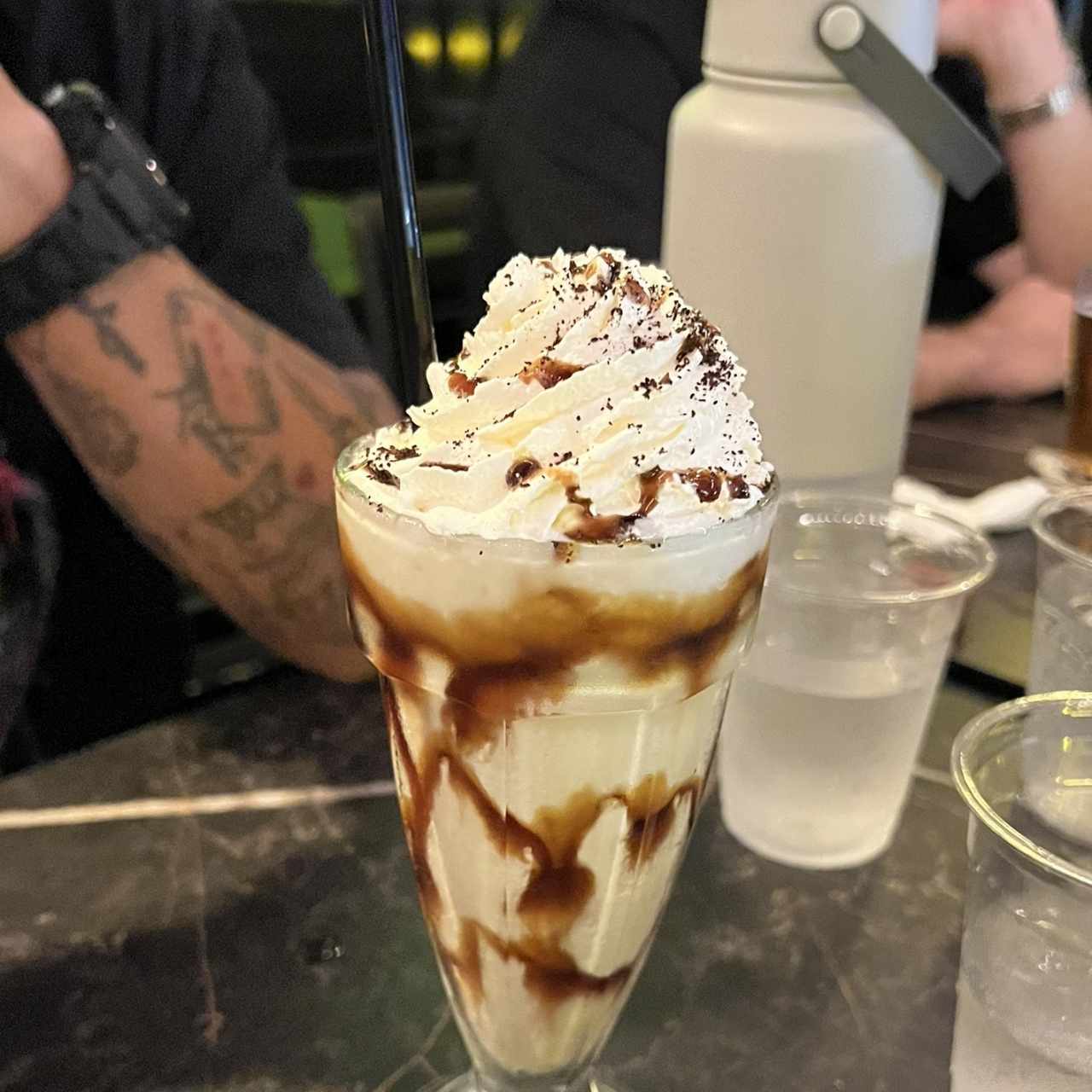 Milkshake Flan de la Casa